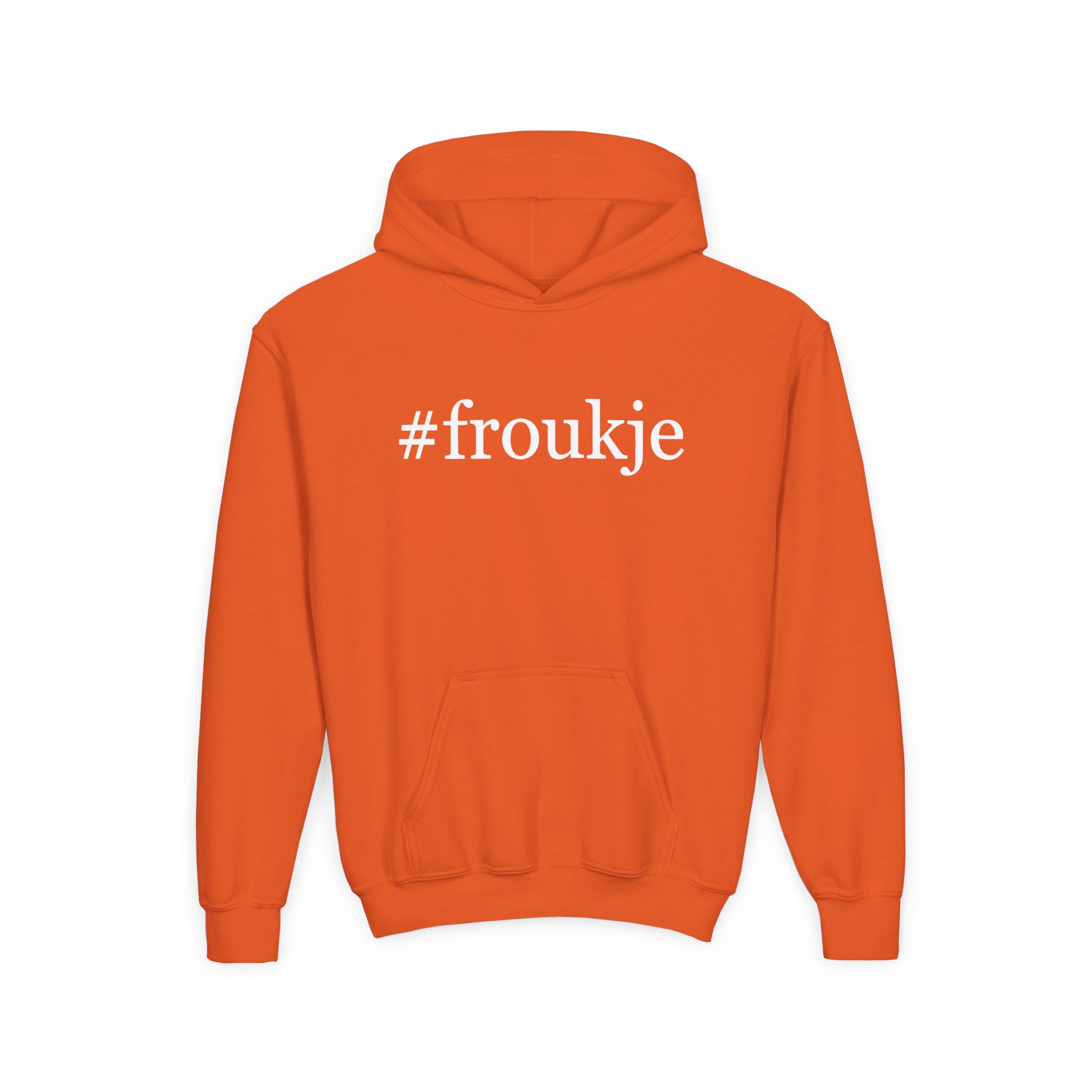 Froukje Youth Heavy Blend Hooded Sweatshirt - Image 3