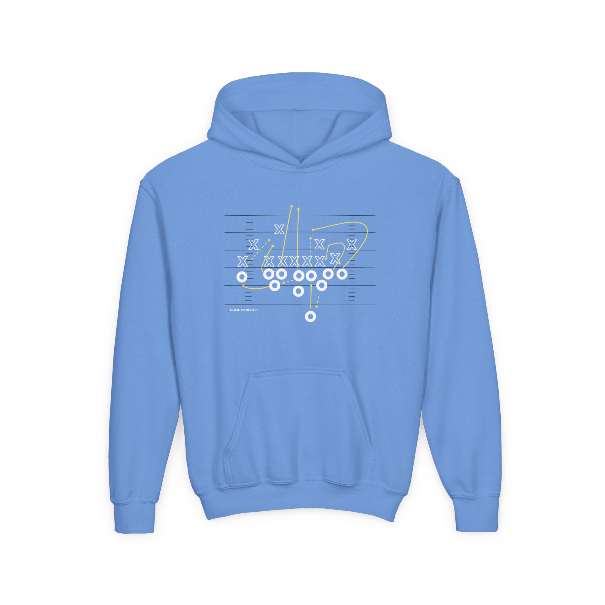 Dude Perfect Making Plays Youth Heavy Blend Hooded Sweatshirt