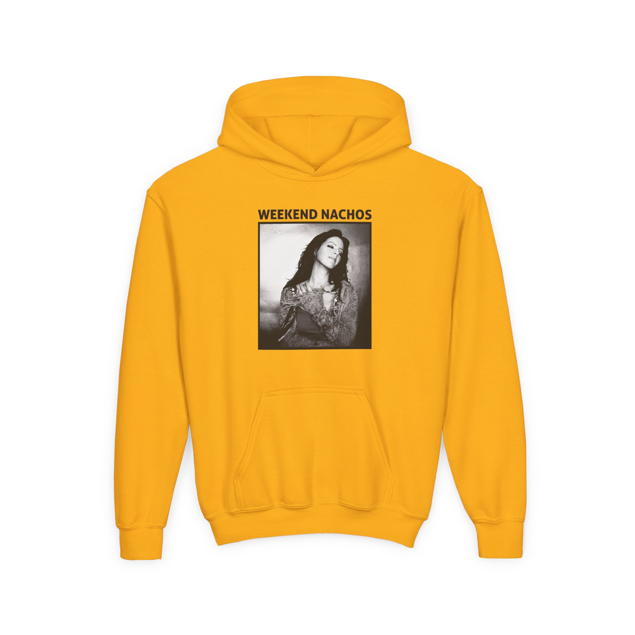 Youth Weekend Nachos Sarah Heavy Blend Hooded Sweatshirt - Image 5