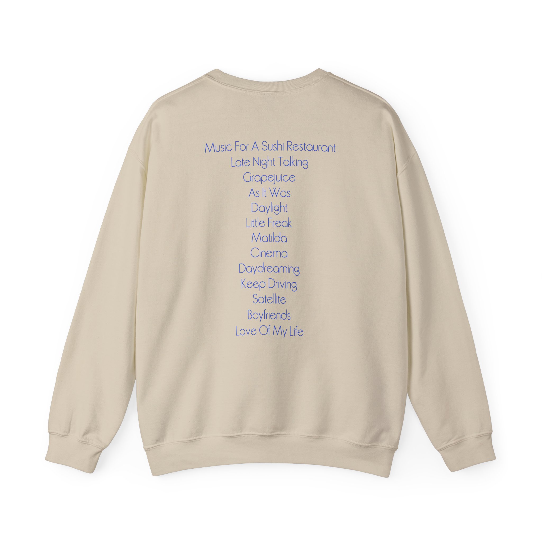 Love on Tour Harry's House Tracklis Unisex Heavy Blend™ Crewneck Sweatshirt - Image 6
