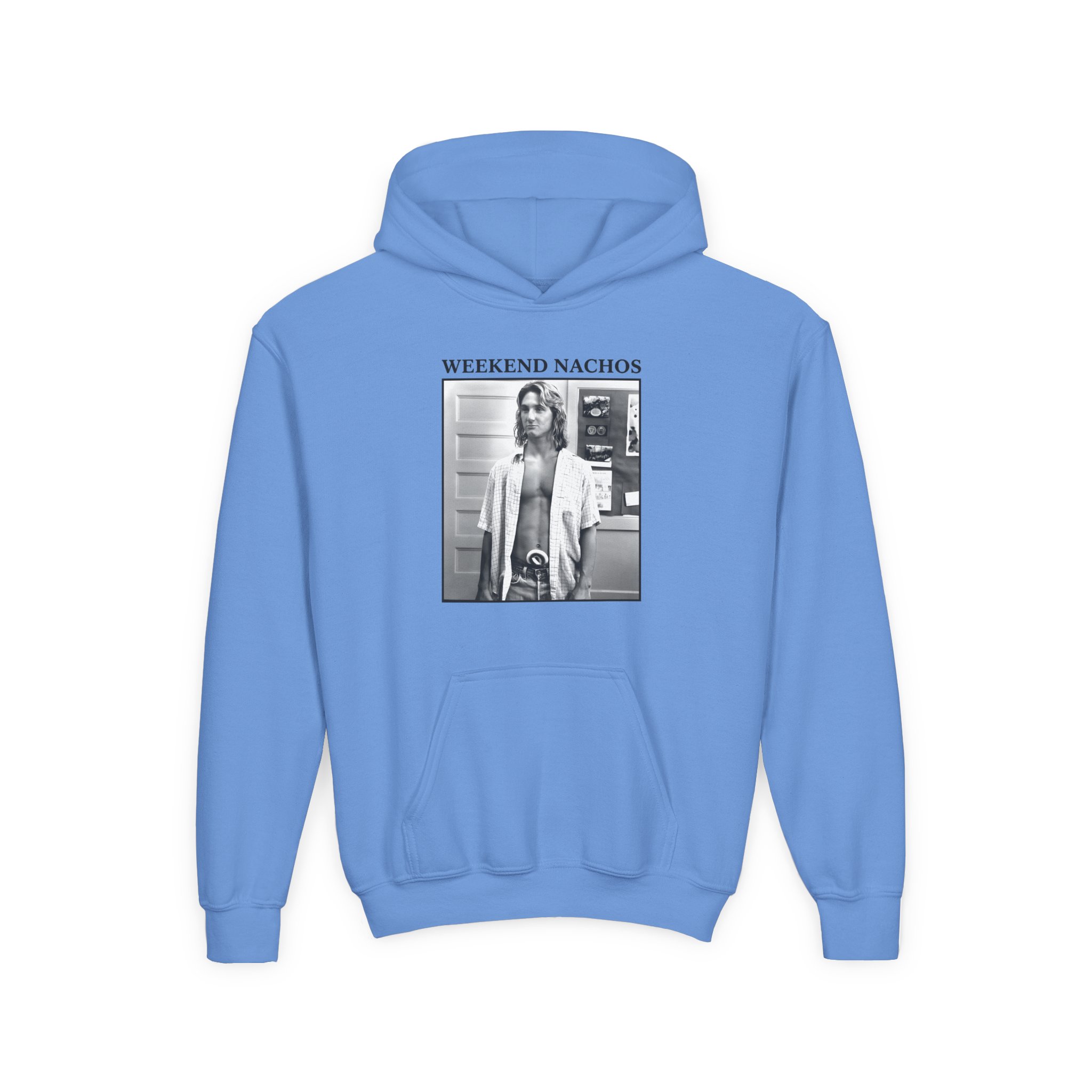 Youth Weekend Nachos Heavy Blend Hooded Sweatshirt - Image 9