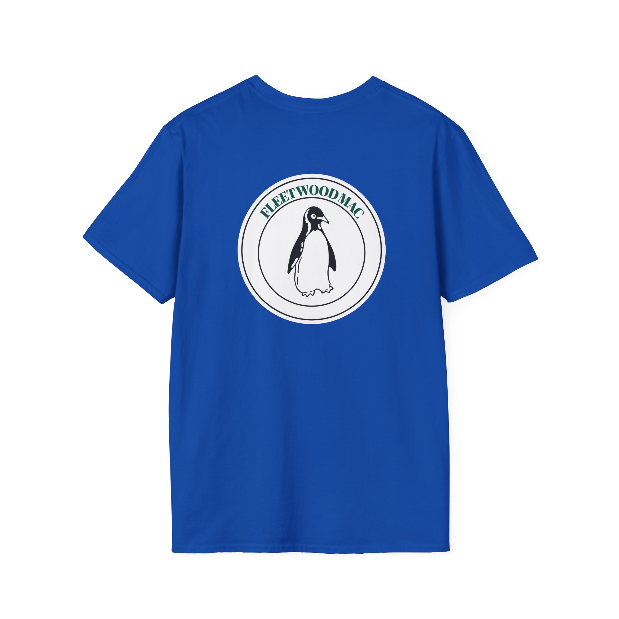 Fleetwood Mac FM On Unisex Softstyle T-Shirt - Image 14
