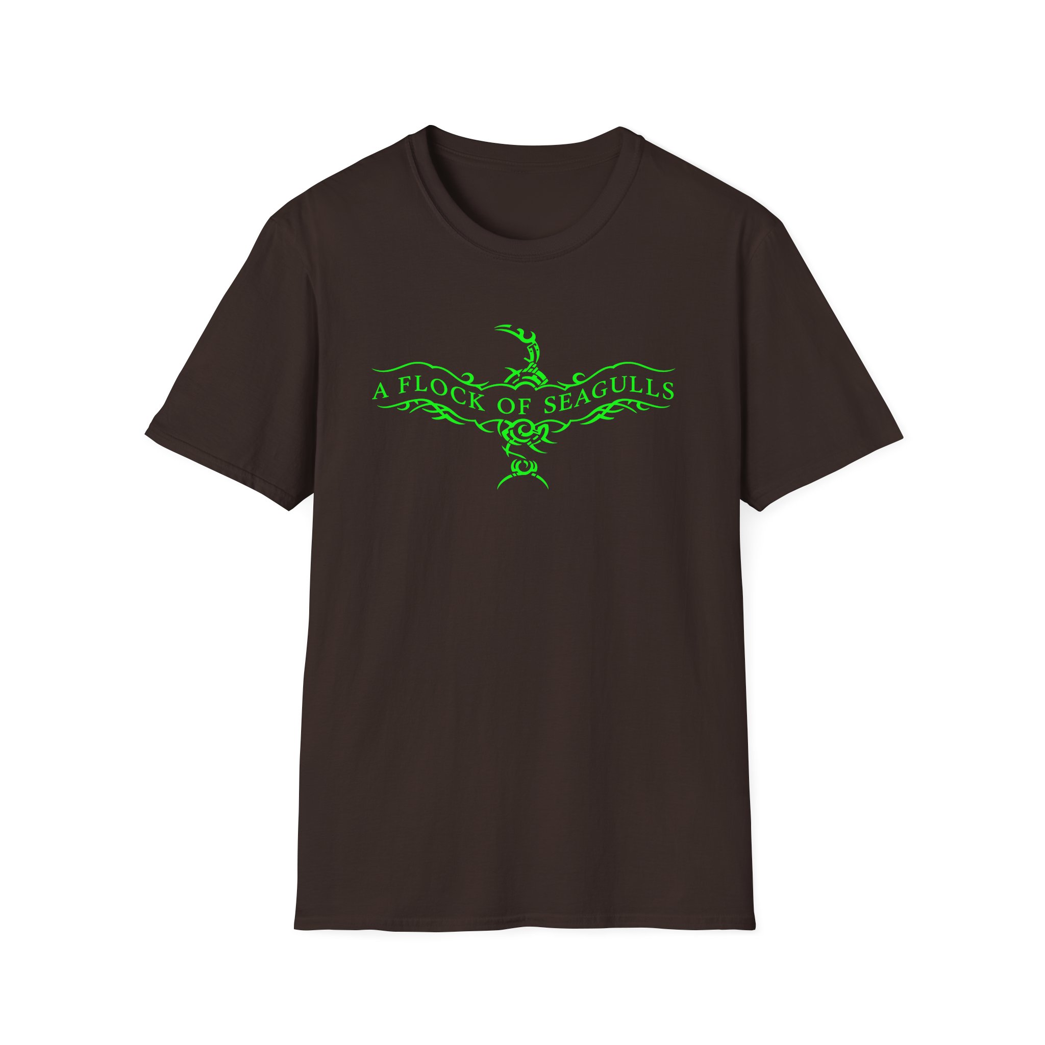 A Flock of Seagulls Logo Unisex Softstyle T-Shirt - Image 3