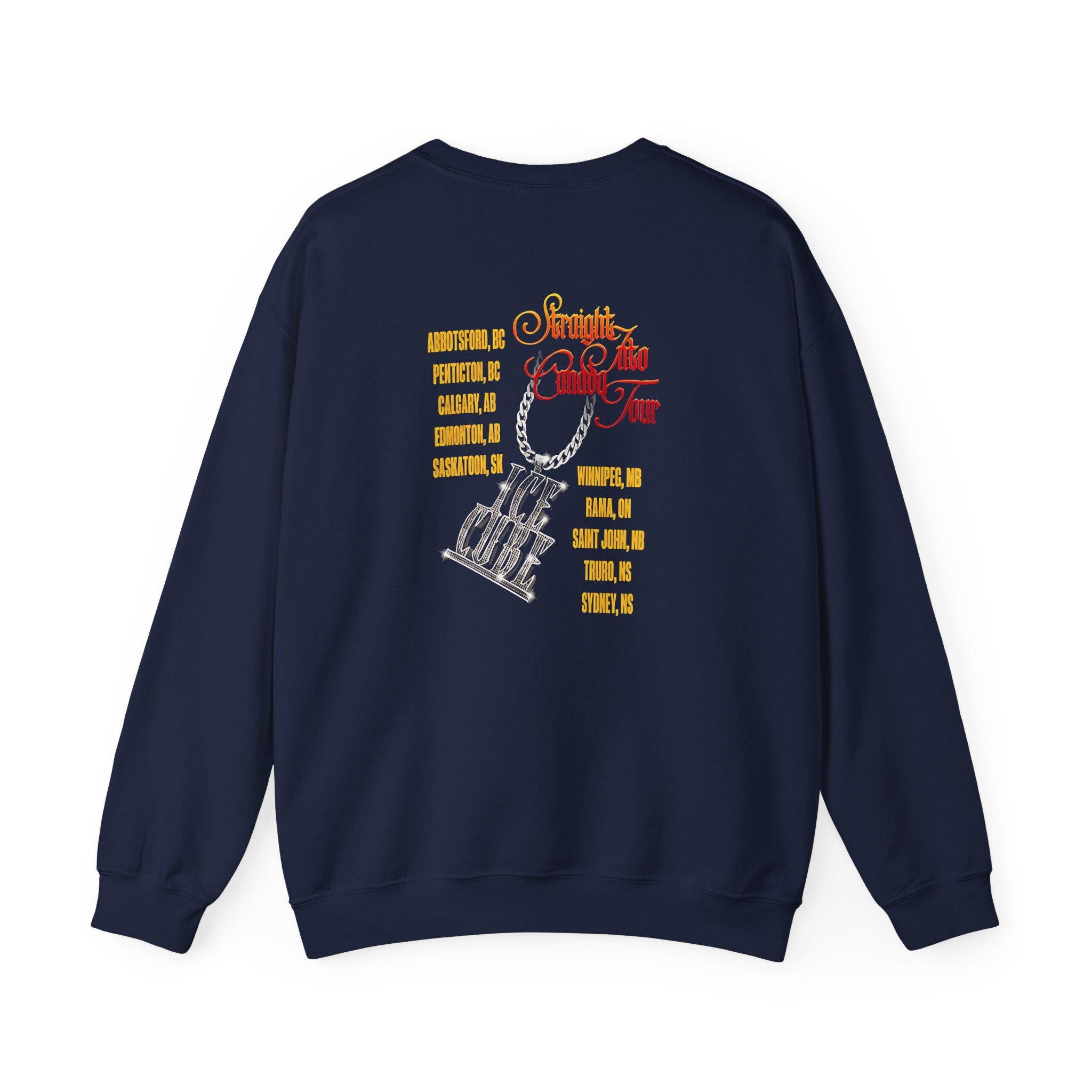 Ice Cube Straight Into Canada Unisex Heavy Blend™ Crewneck Sweatshirt - Image 10