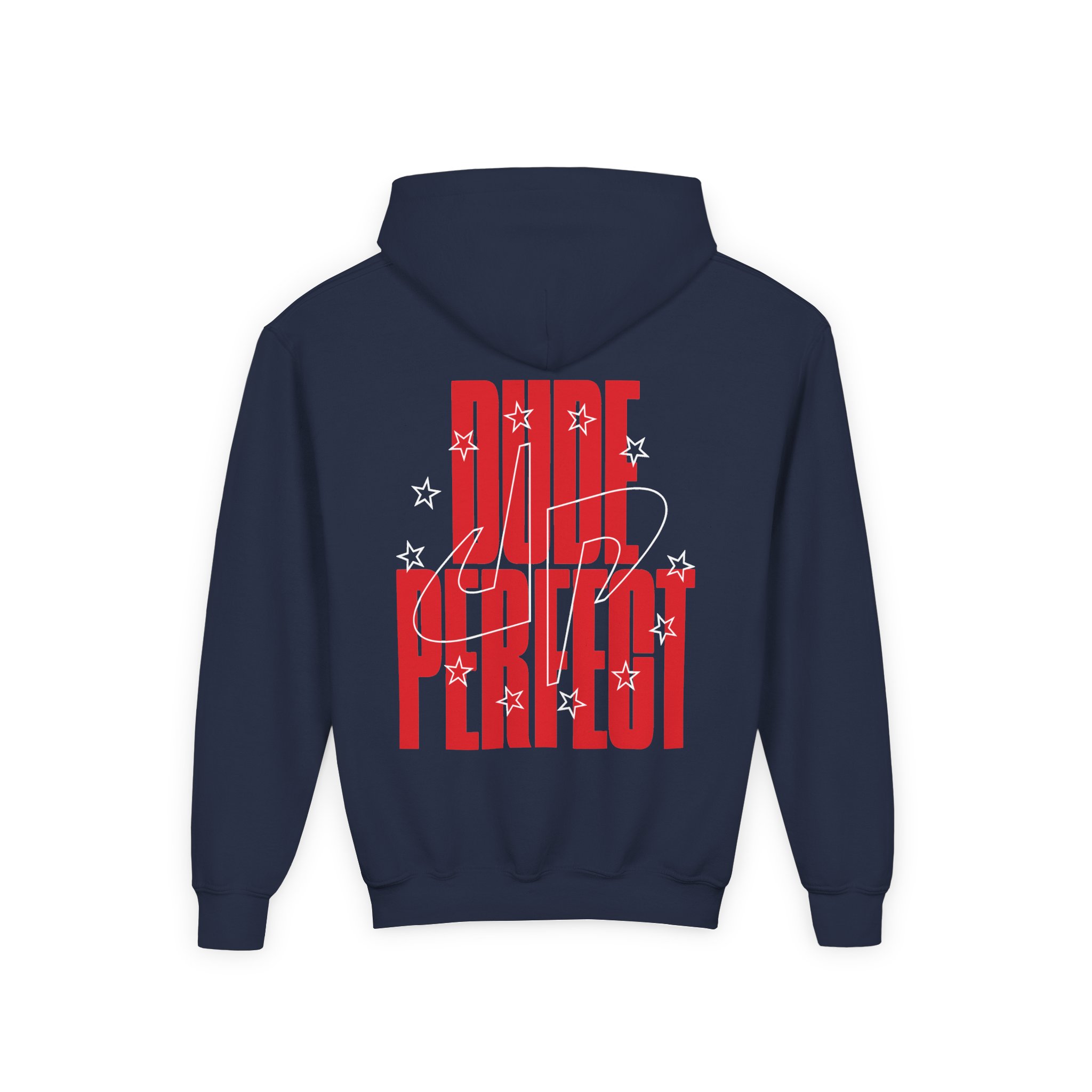 Dude Perfect All-american Youth Heavy Blend Hooded Sweatshirt - Image 10