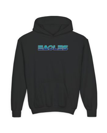 Youth The Eagles One of These Nights Logo  Heavy Blend Hooded Sweatshirt