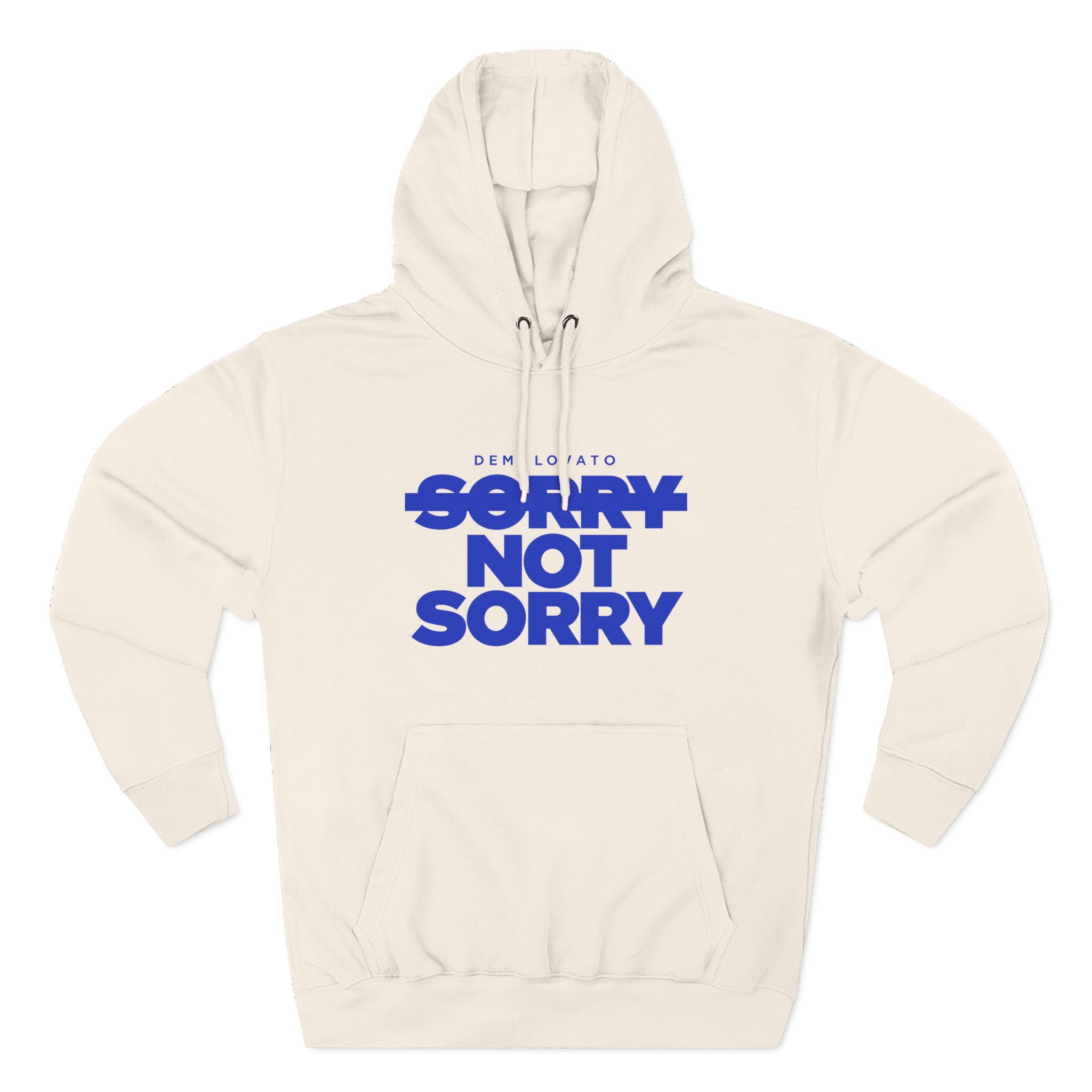D L Sorry Not Sorry Three-panel Fleece Hoodie - Image 3