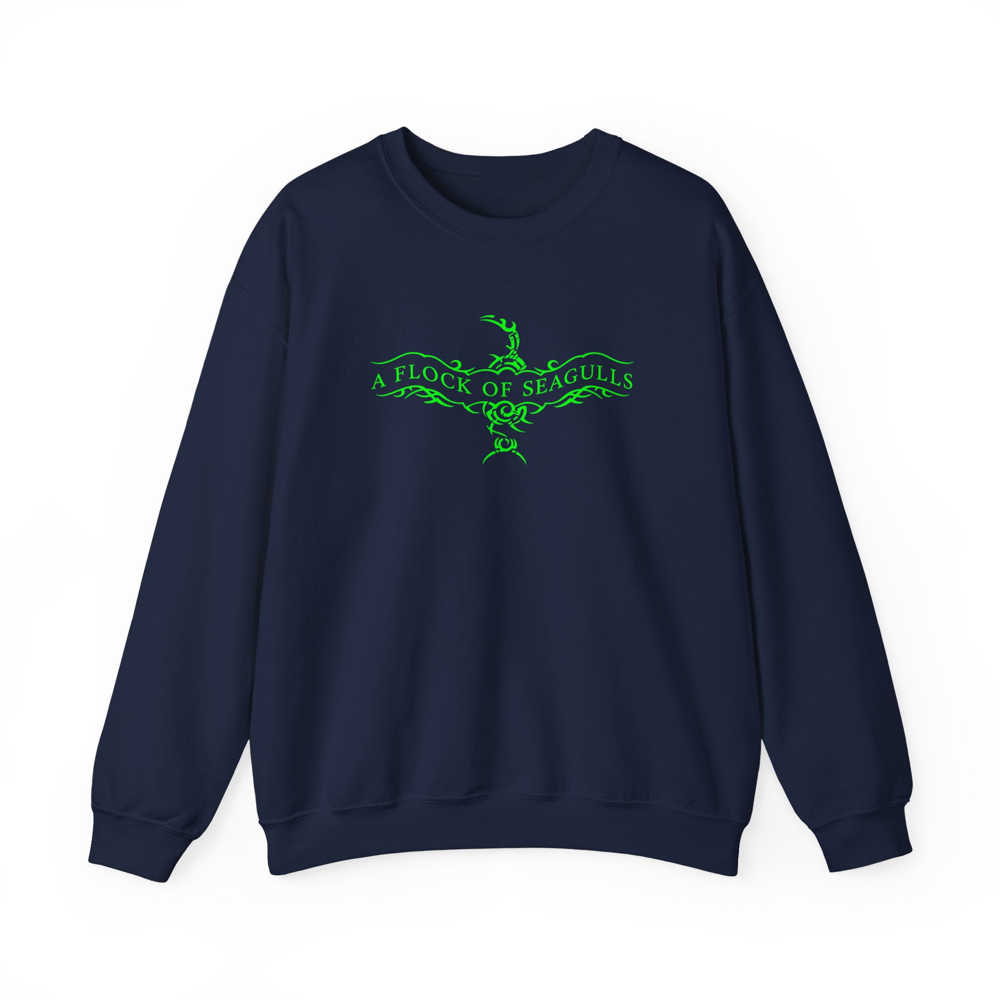 A Flock of Seagulls Logo Unisex Heavy Blend™ Crewneck Sweatshirt - Image 9