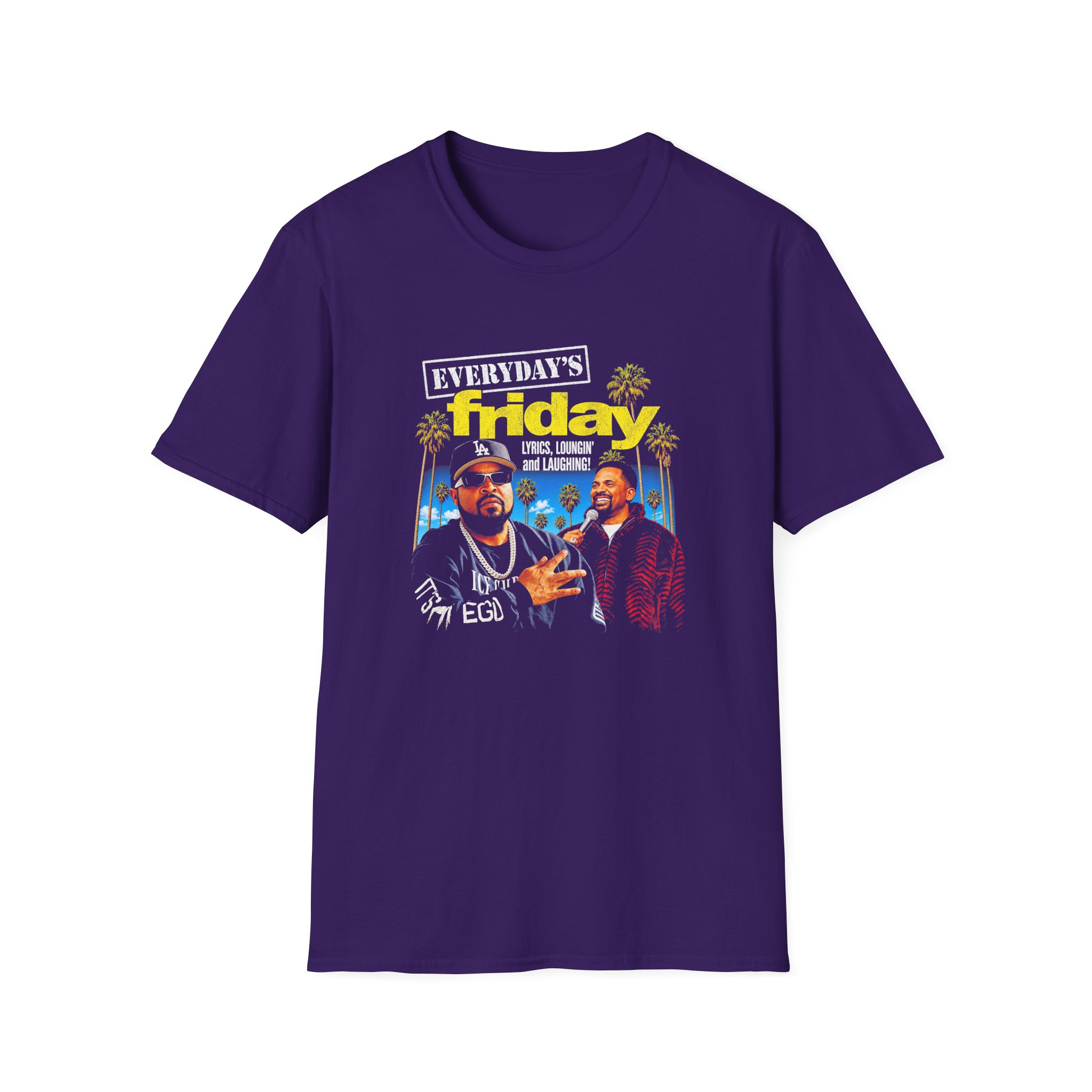 Ice Cube Everyday's Friday Unisex Softstyle T-Shirt - Image 19