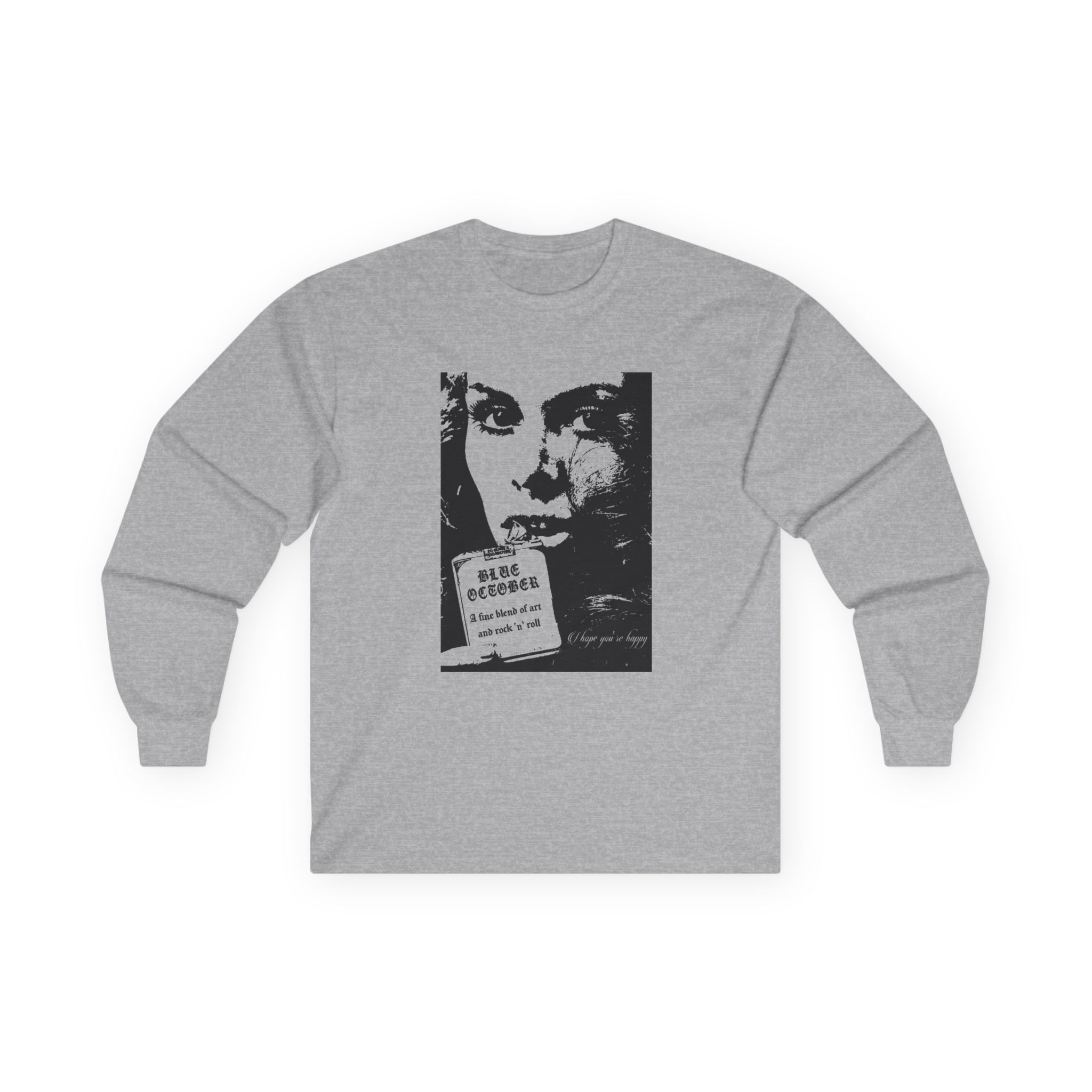 Blue October a Fine Blend Unisex Ultra Cotton Long Sleeve Tee - Image 7