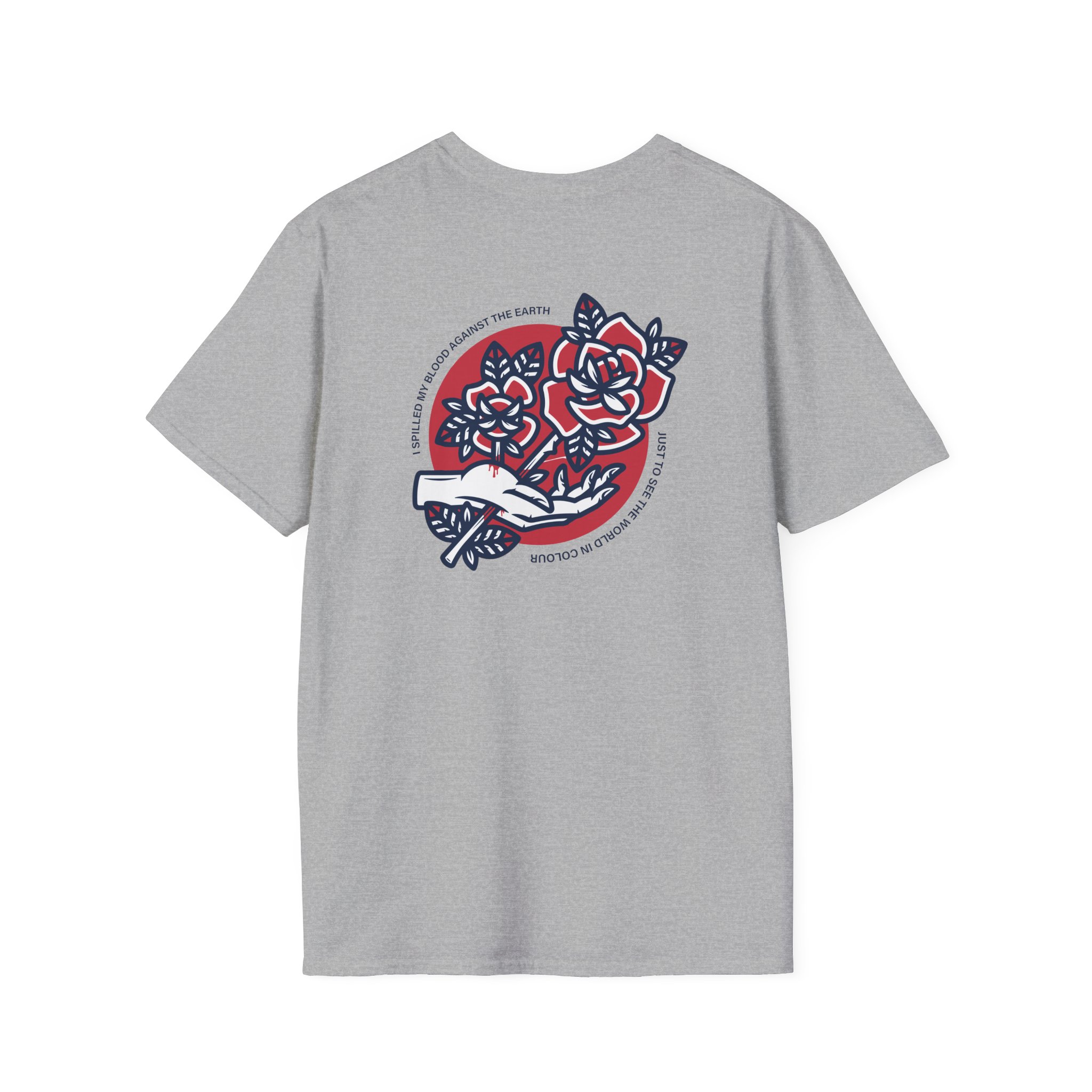 Polaris Rose Unisex Softstyle T-Shirt - Image 8