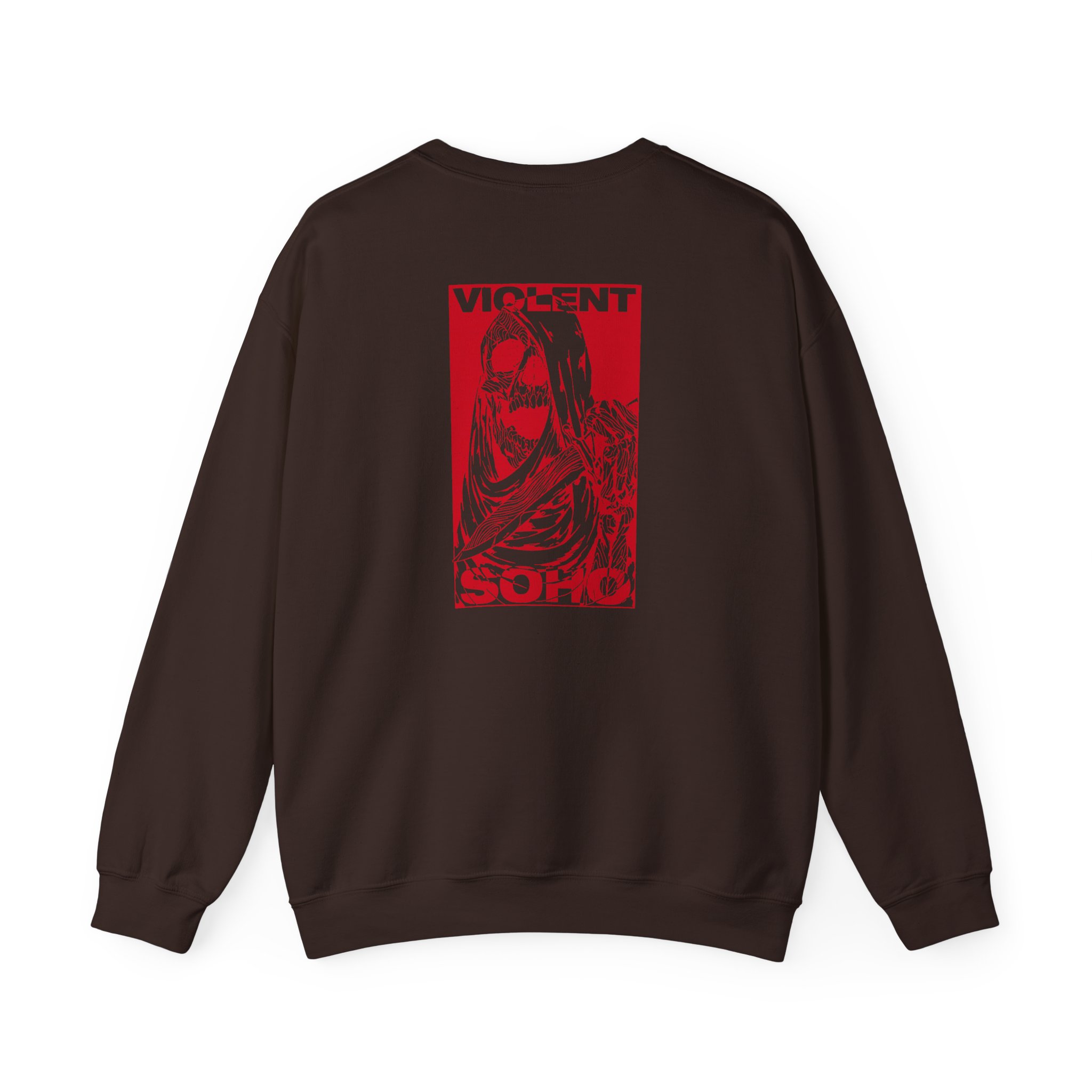 Violent Soho Skull Unisex Heavy Blend™ Crewneck Sweatshirt - Image 10