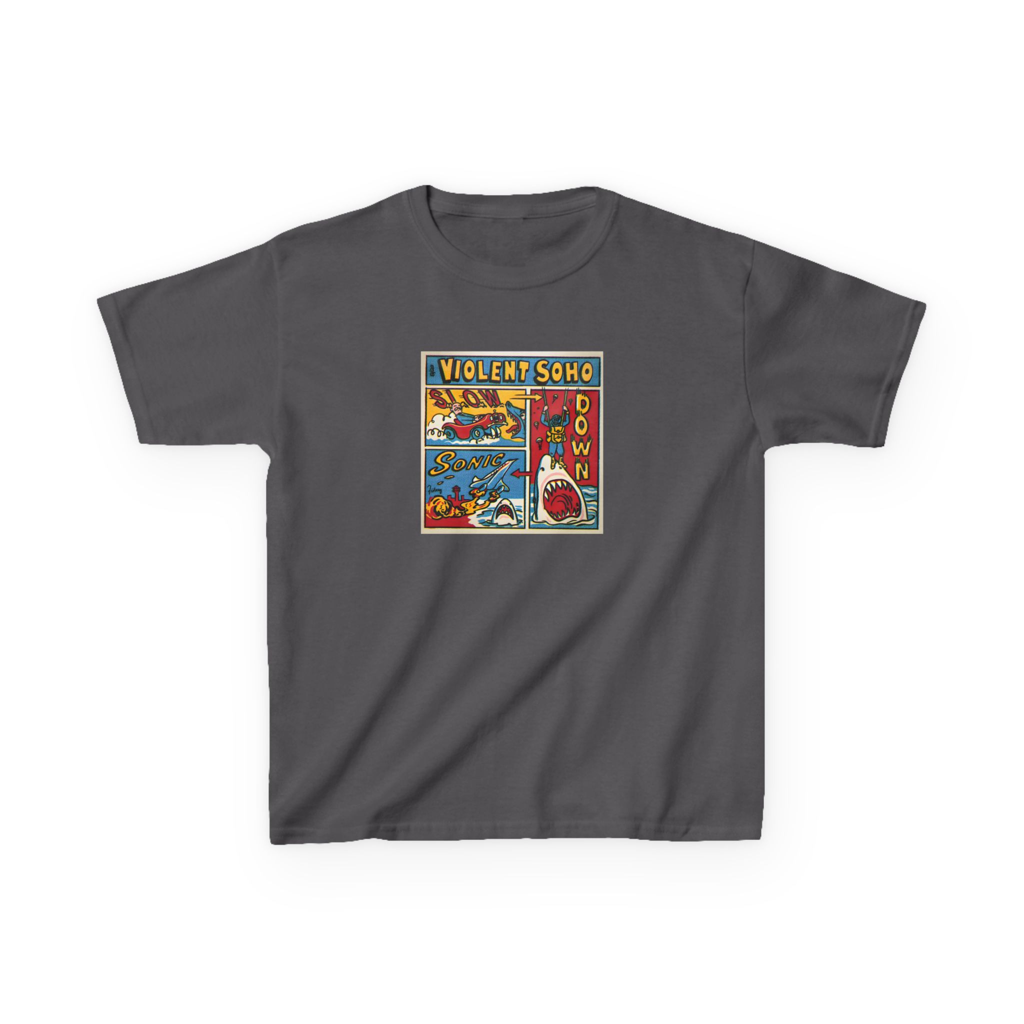 Violent Soho Slow Down Sonic Kids Heavy Cotton™ Tee - Image 19