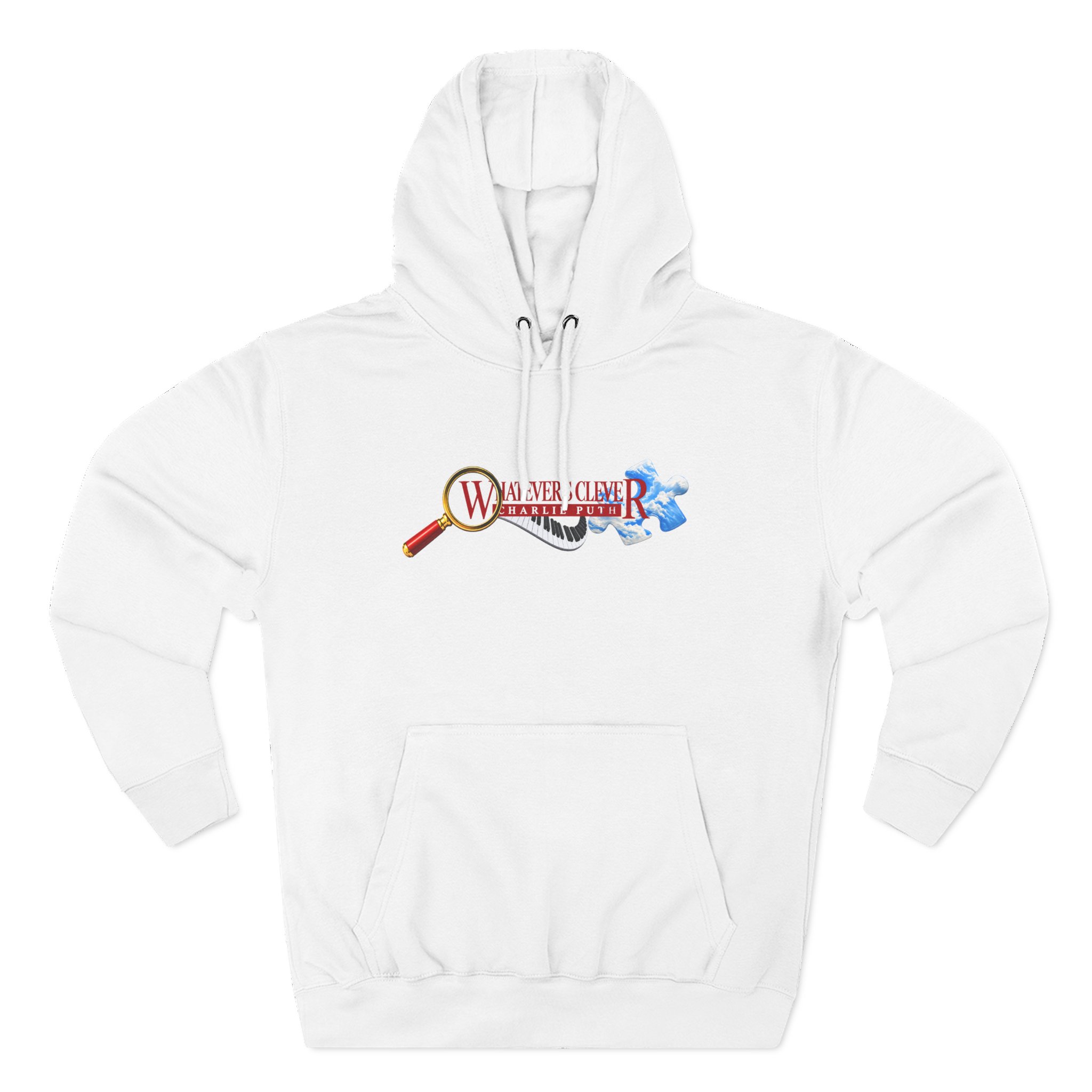 Charlie Puth Whatever's Clever! 2026 Three-Panel Fleece Hoodie