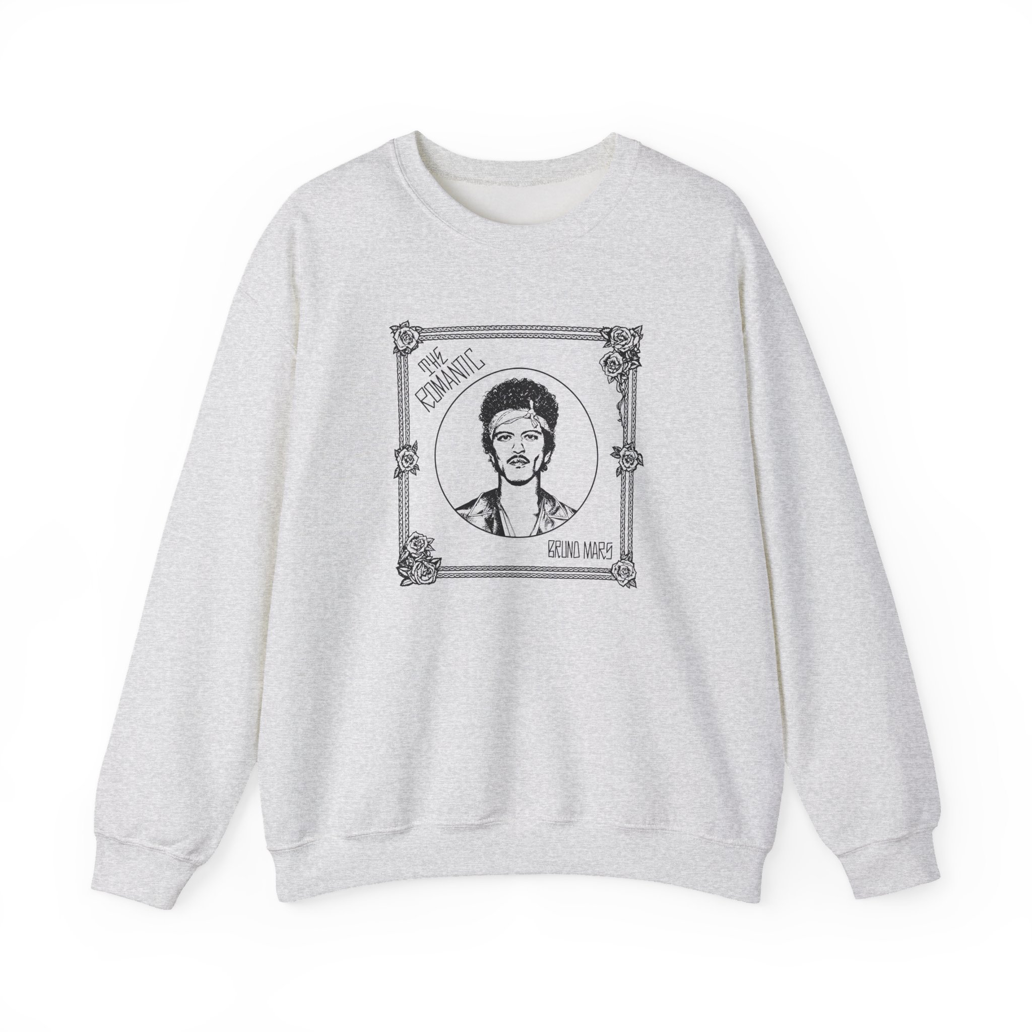 Bruno Mars the Romantic Tour Unisex Heavy Blend™ Crewneck Sweatshirt - Image 5