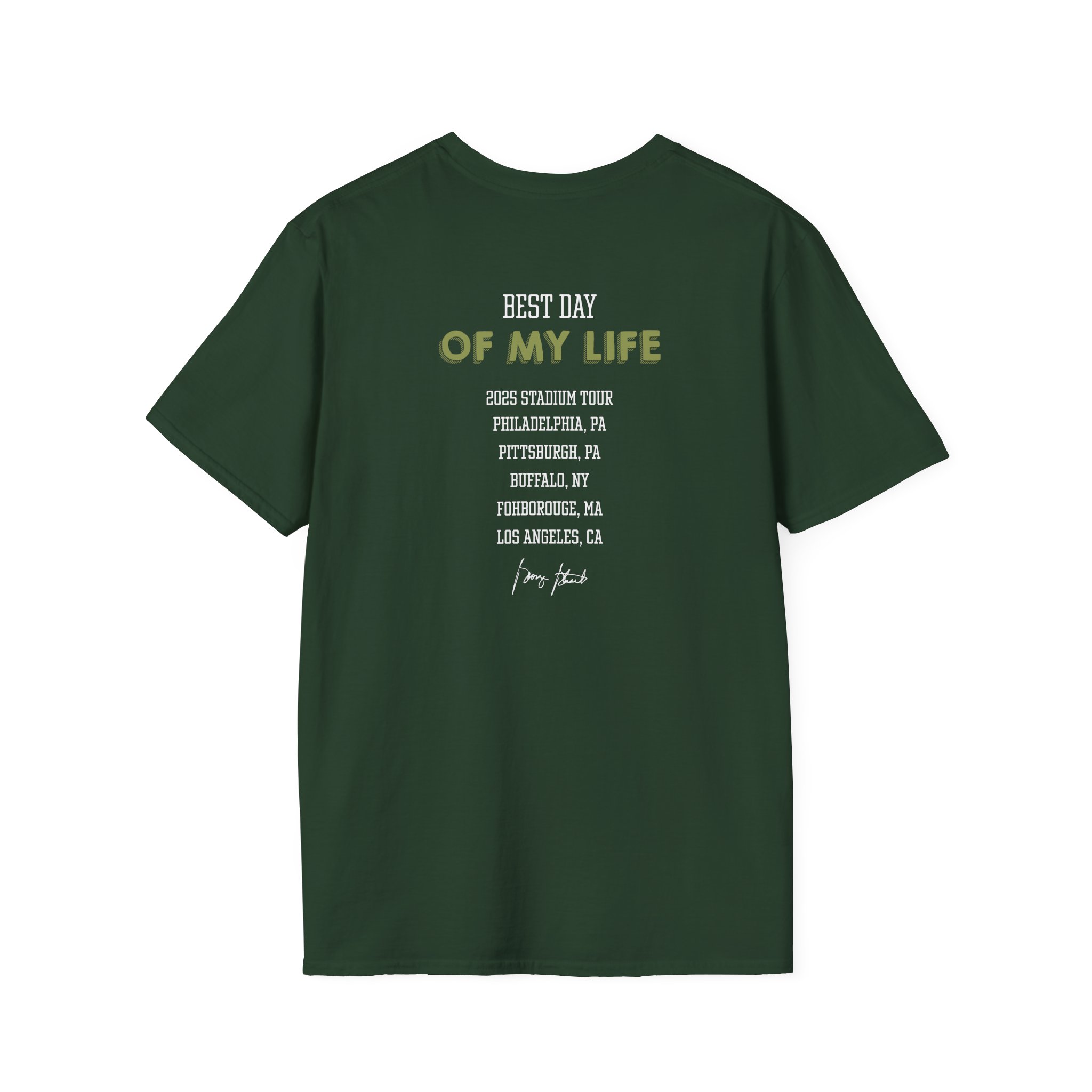 George Strait Best Day of My Life Unisex Softstyle T-Shirt - Image 8
