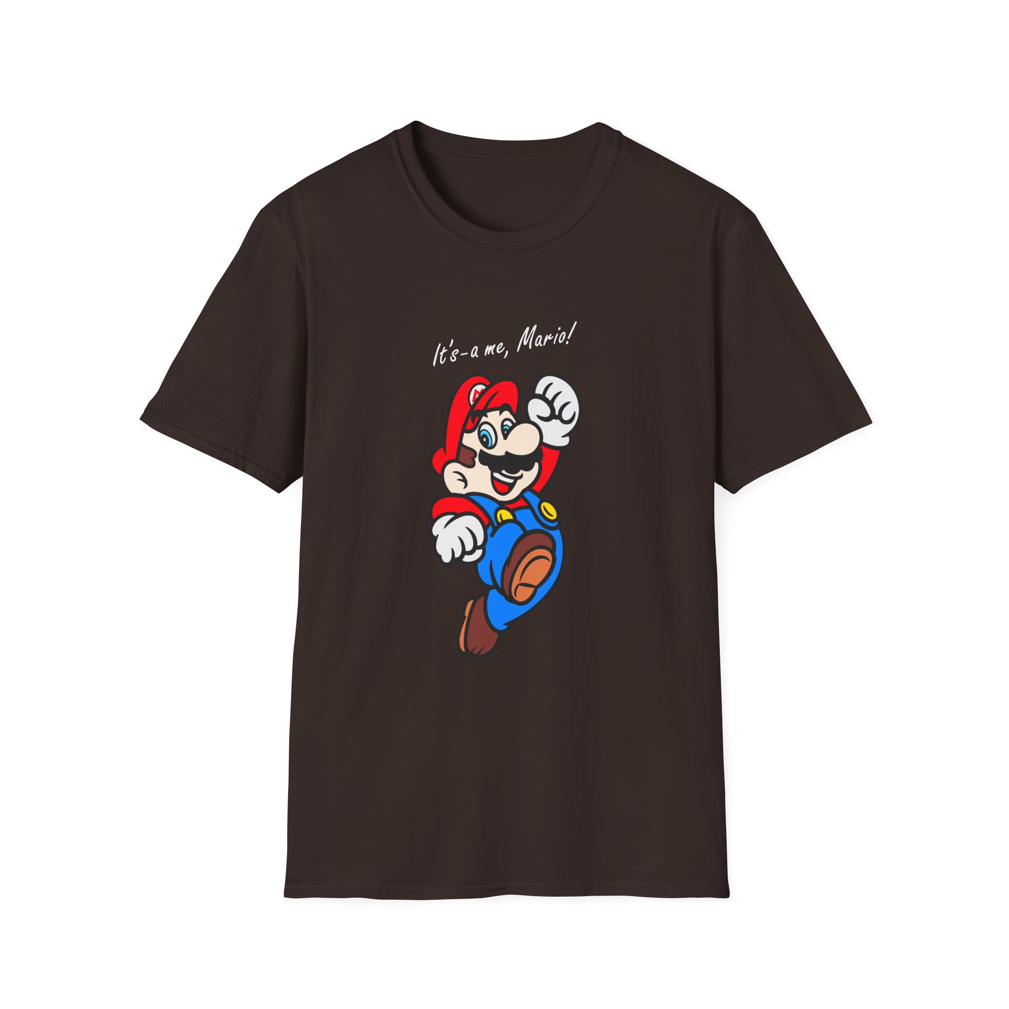 NTD It's-a Me, Mario Unisex Softstyle T-Shirt - Image 3