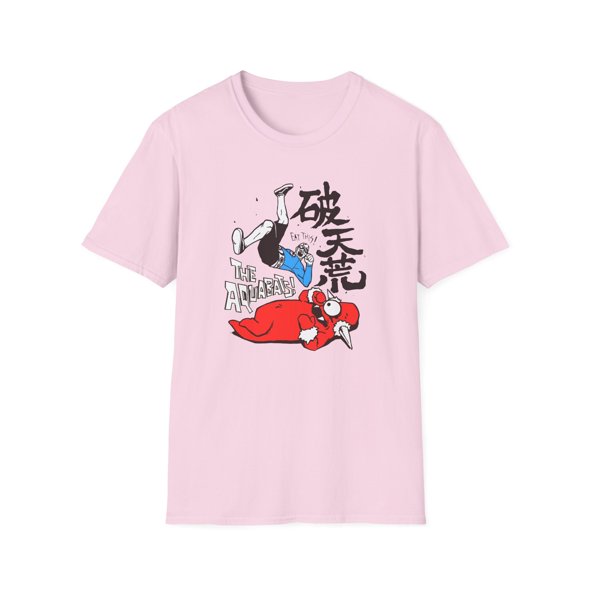 The Aquabats Elbow Drop! Archive Unisex Softstyle T-Shirt - Image 27