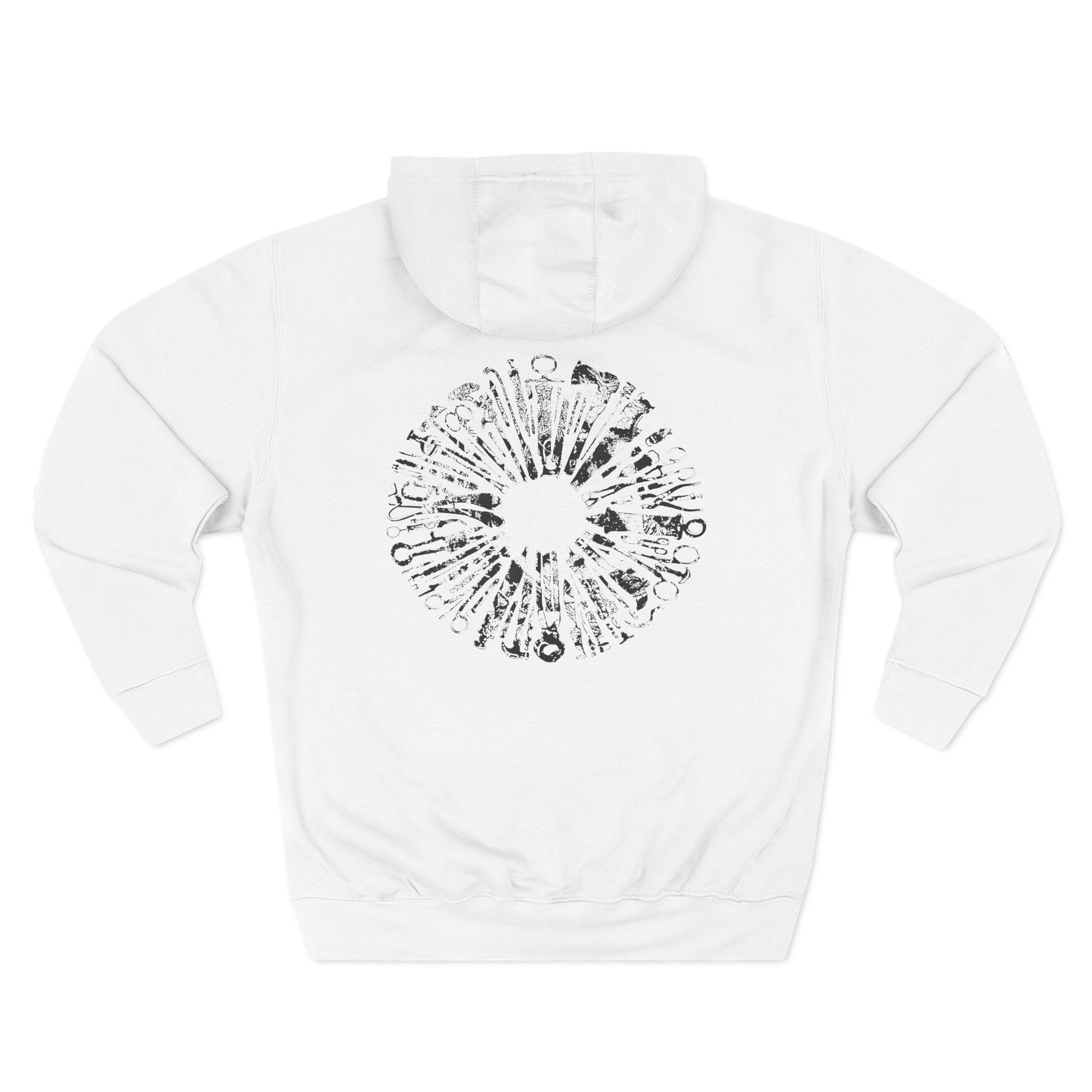 Carcass Torso Three-Panel Fleece Hoodie - Image 4