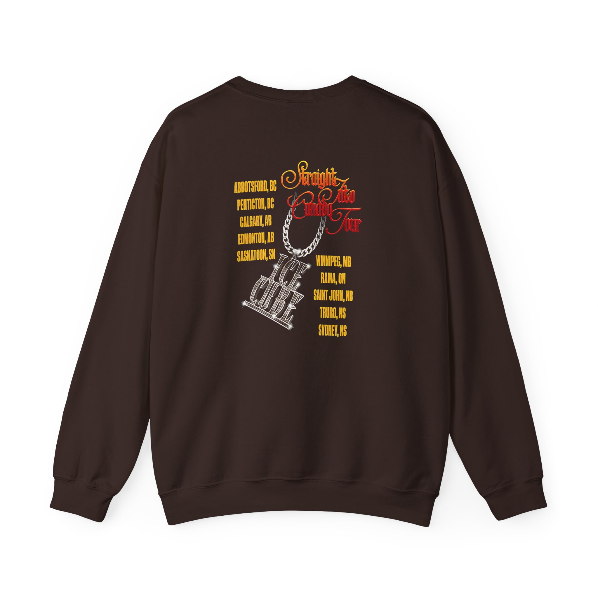 Ice Cube Straight Into Canada Unisex Heavy Blend™ Crewneck Sweatshirt - Image 4