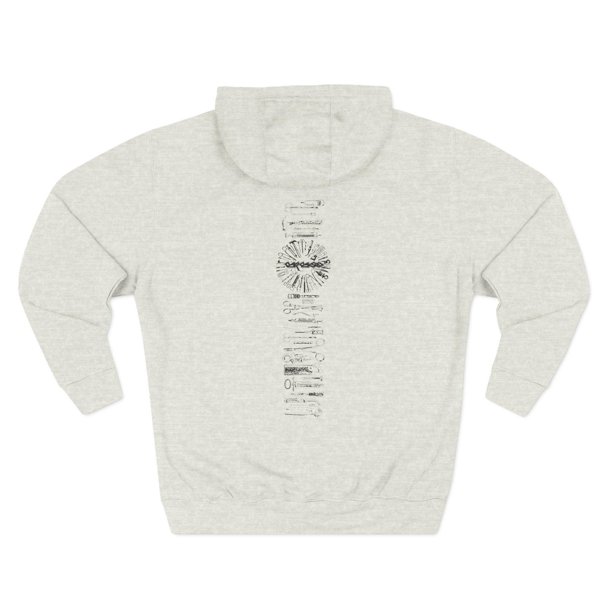 Carcass Three-Panel Fleece Hoodie - Image 10