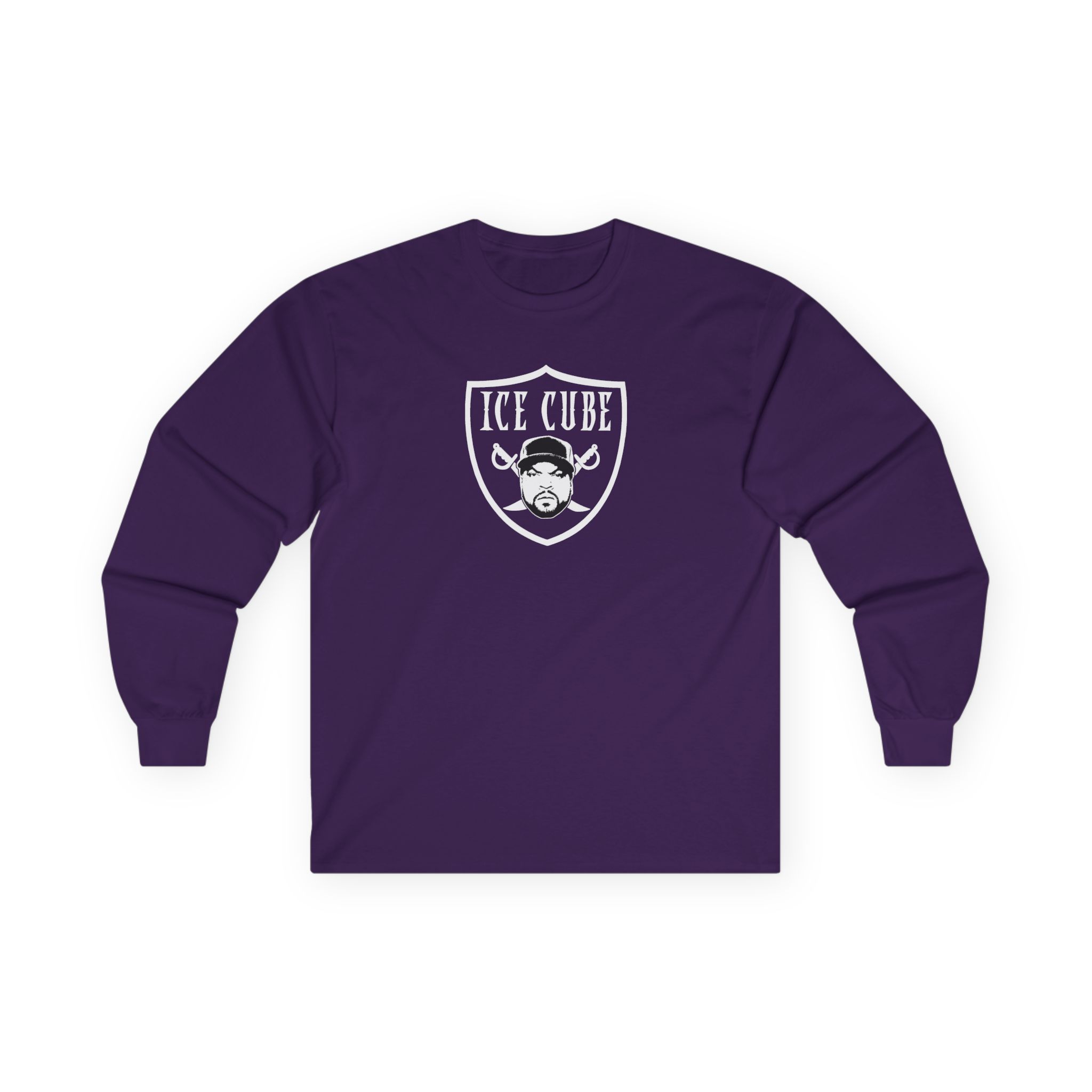 Ice Cube Shield Logo Unisex Ultra Cotton Long Sleeve Tee - Image 13