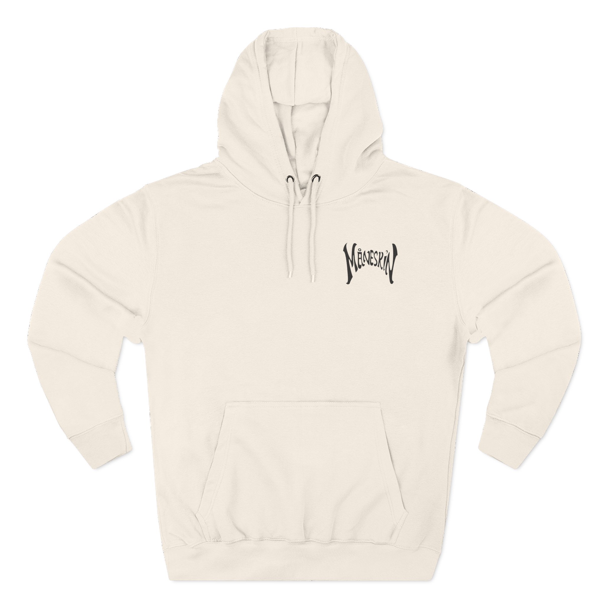 Maneskin Pocket Logo & Zitti e Buoni Circle Three-Panel Fleece Hoodie - Image 5