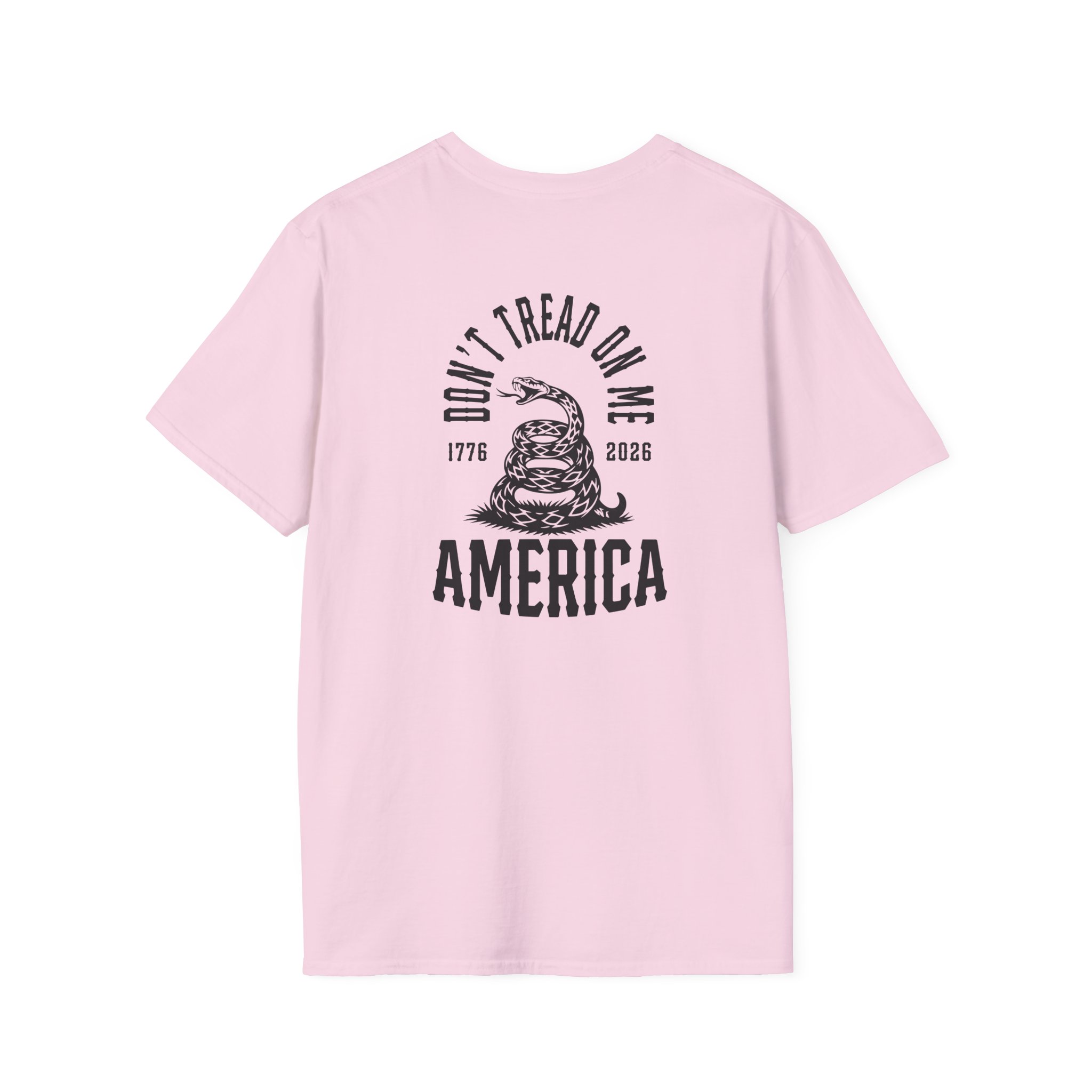 Valuetainment Don't Tread on Me Unisex Softstyle T-Shirt - Image 26