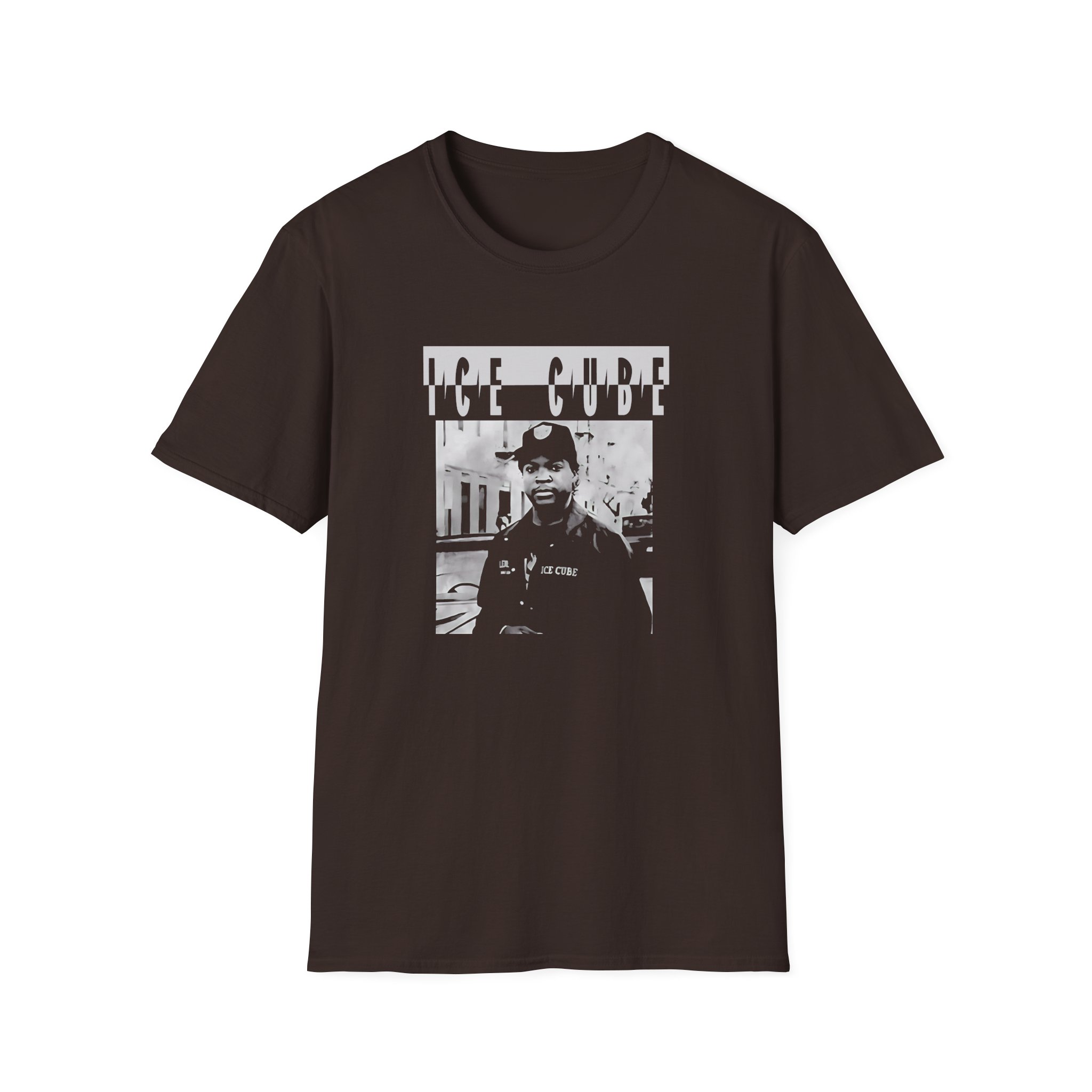 Ice Cube Photo Unisex Softstyle T-Shirt - Image 3
