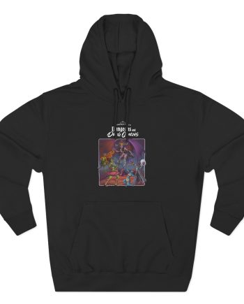 Dropout Dungeons and Drag Queens Three-Panel Fleece Hoodie