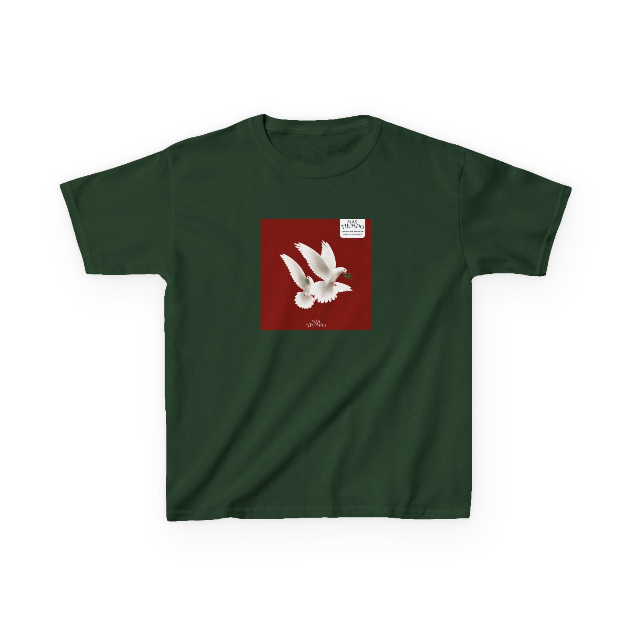 Kids Sk Joseph Olaitan Adenuga Jr Mas Tiempo Grime Hip Hop Heavy Cotton™ Tee - Image 3