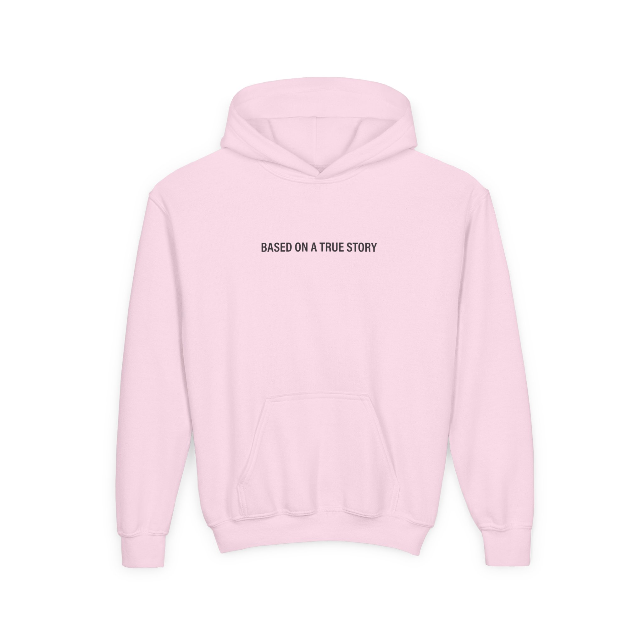 Youth Mord Auf Ex True Story Heavy Blend Hooded Sweatshirt - Image 13