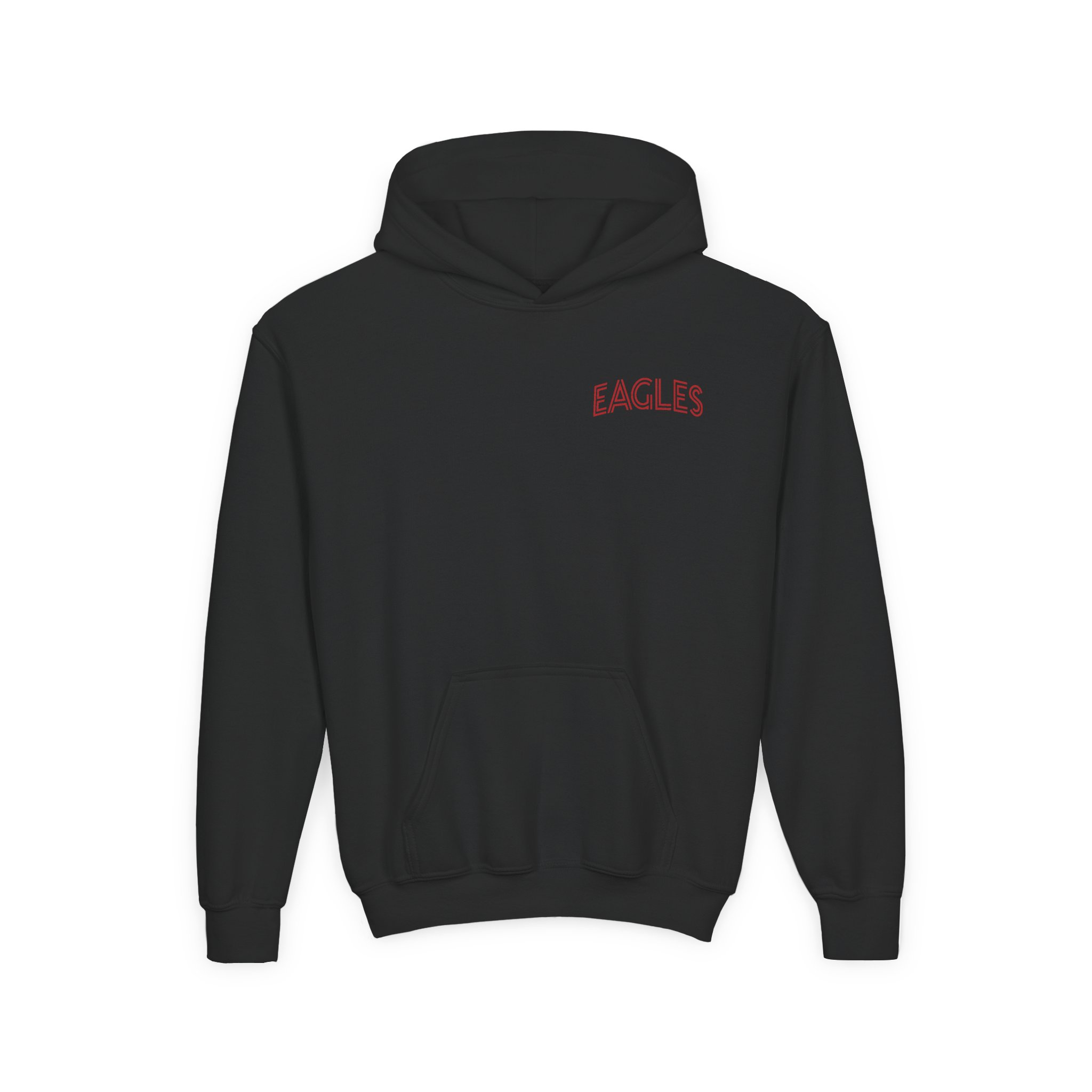 Youth The Eagles Wings Heavy Blend Hooded Sweatshirt - Image 3
