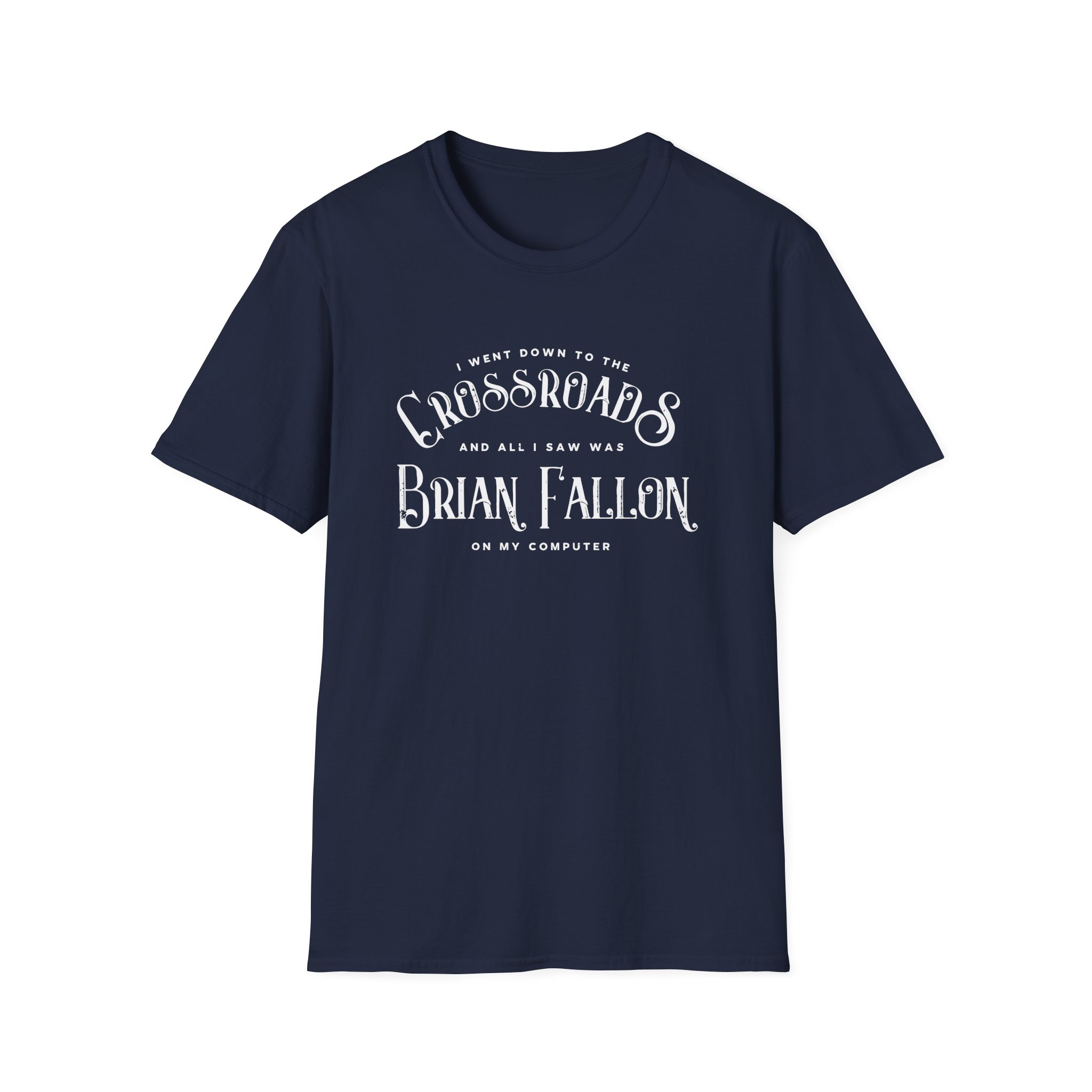 Brian Fallon Crossroads Unisex Softstyle T-shirt - Image 15