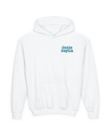 Janis Joplin Sherpa Fleece Youth Heavy Blend Hooded Sweatshirt