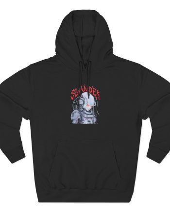 Slander Gud Vibrations Graffiti Three-Panel Fleece Hoodie