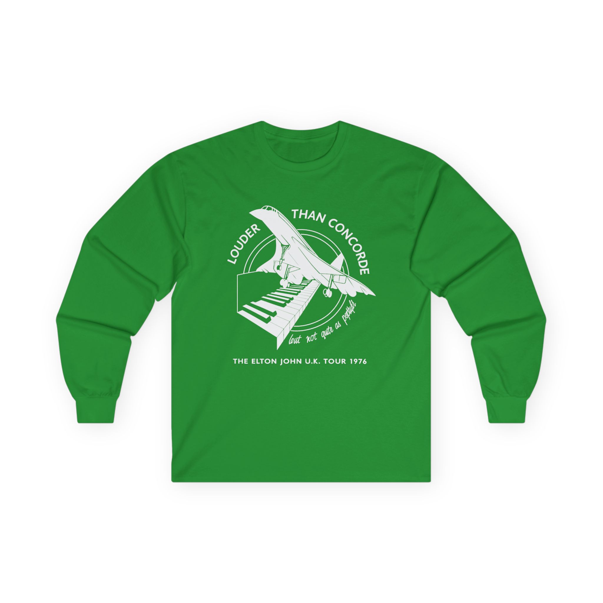 Ej Farewell Vintage Louder Than Concorde Unisex Ultra Cotton Long Sleeve Tee - Image 9