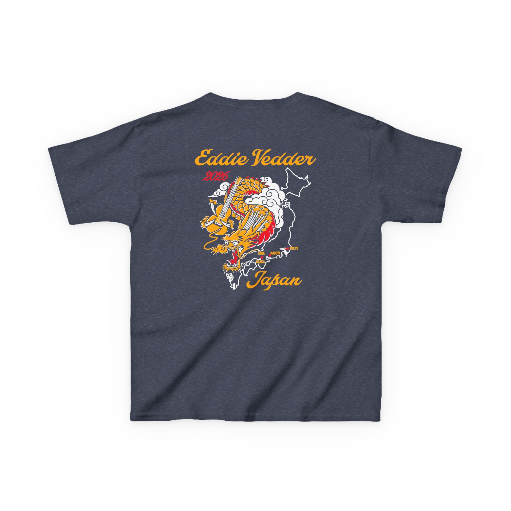 Eddie Vedder 2026 Tokyo Japan Kids Heavy Cotton™ Tee - Image 12