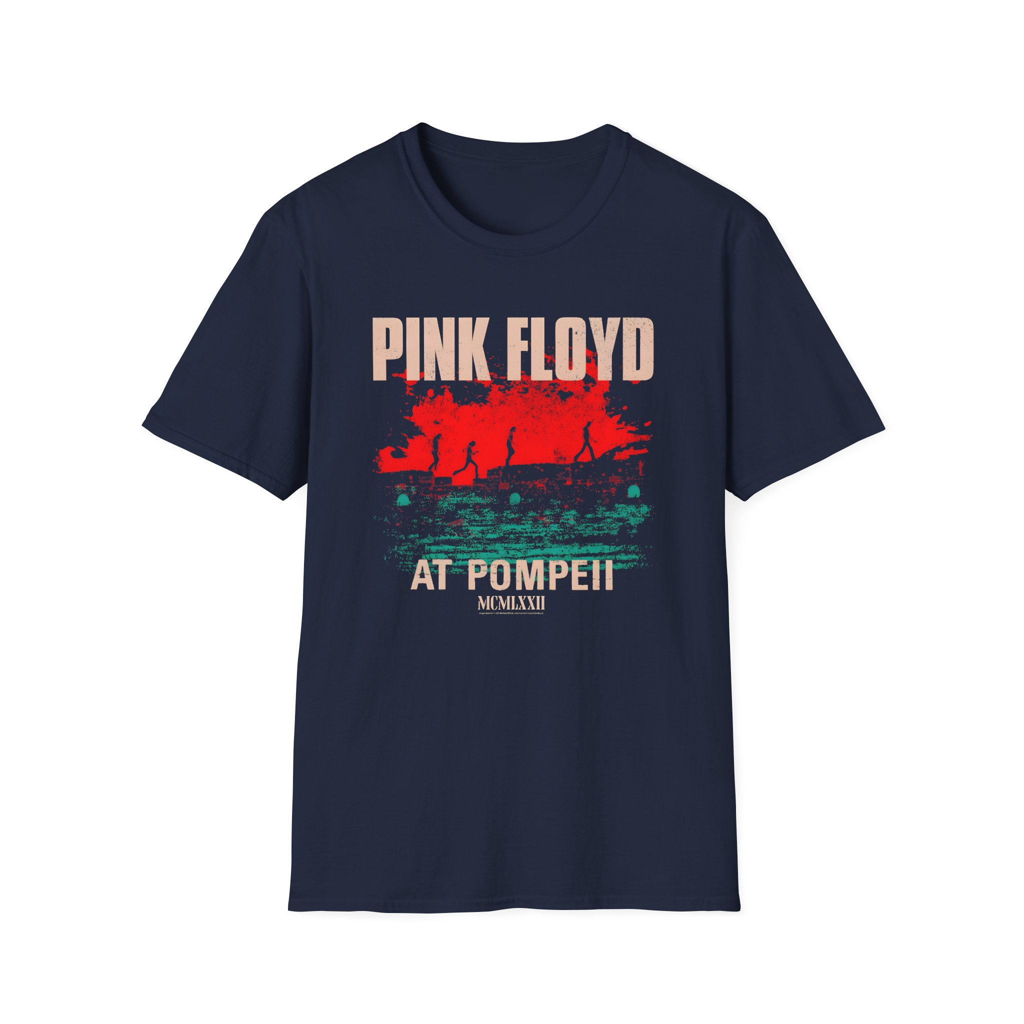 Pink Floyd At Pompeii Unisex Softstyle T-shirt - Image 7