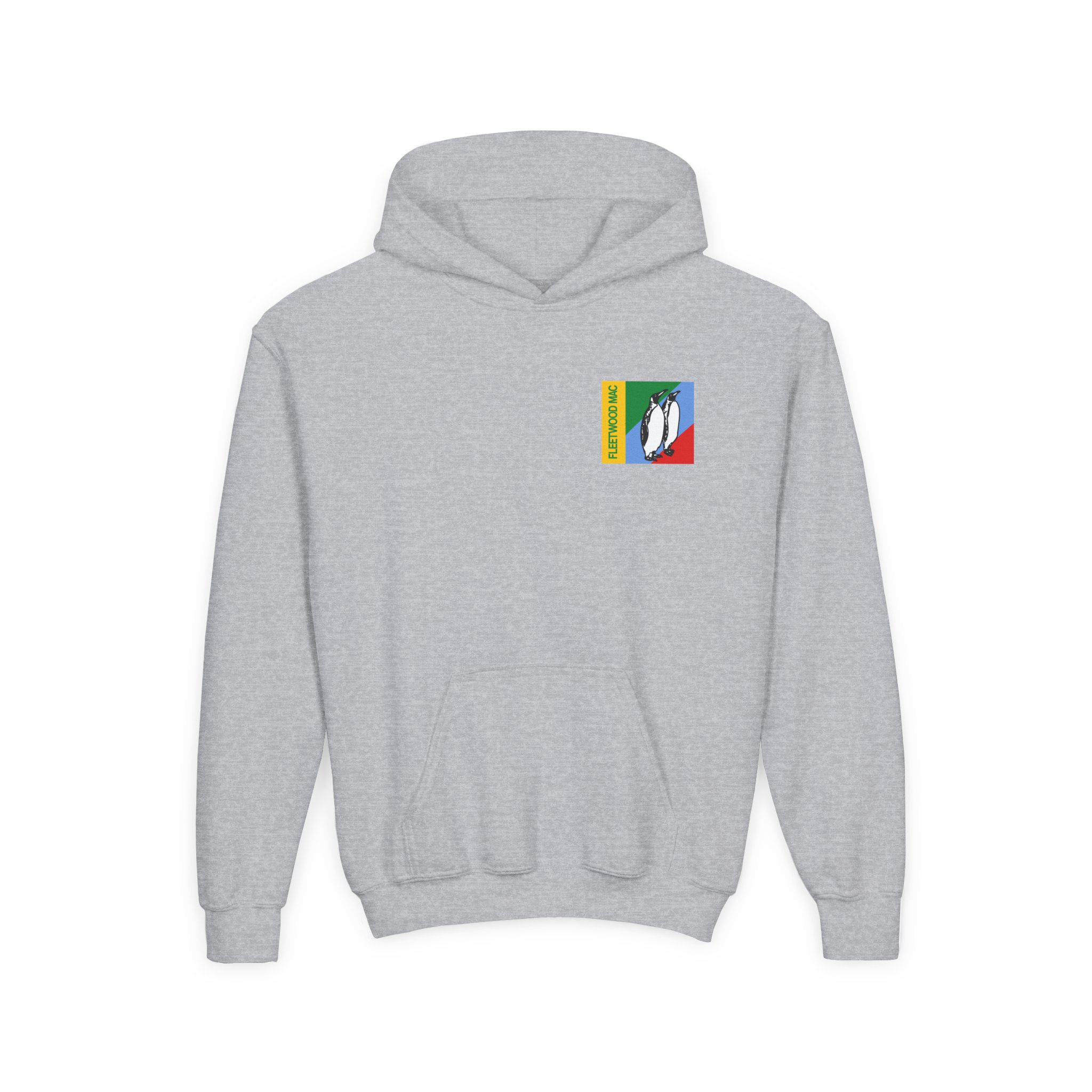 Fleetwood Mac Duo Penguin Collared Youth Heavy Blend Hooded Sweatshirt - Image 5