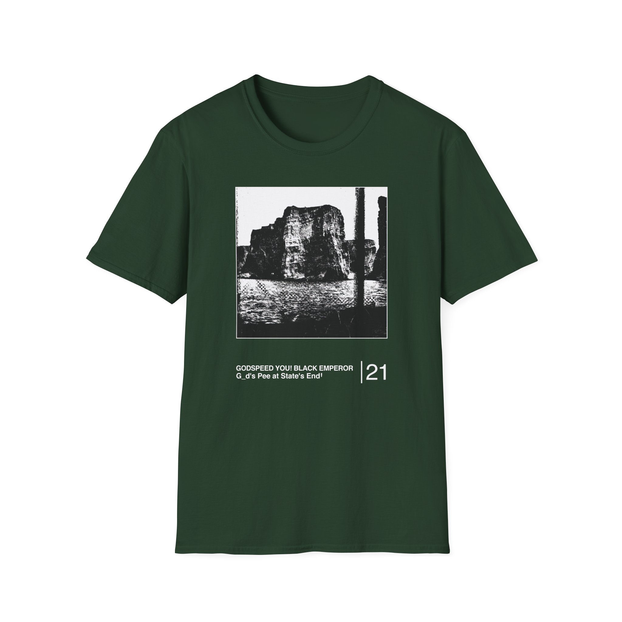 Godspeed You! Black Emperor God's Pee at State's End! Unisex Softstyle T-Shirt - Image 7