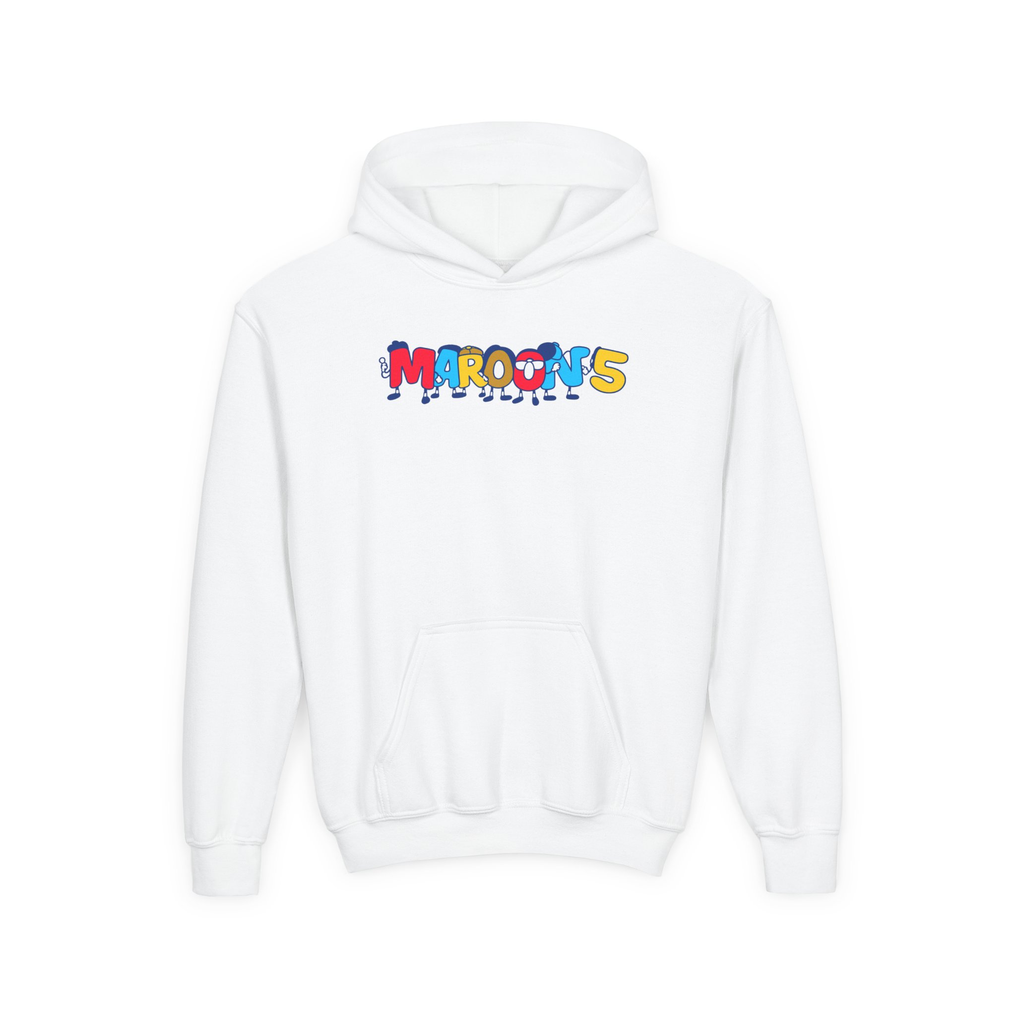 Adam Levine Maroons Youth Heavy Blend Hooded Sweatshirt