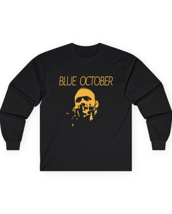Blue October Midnight Foil Unisex Ultra Cotton Long Sleeve Tee
