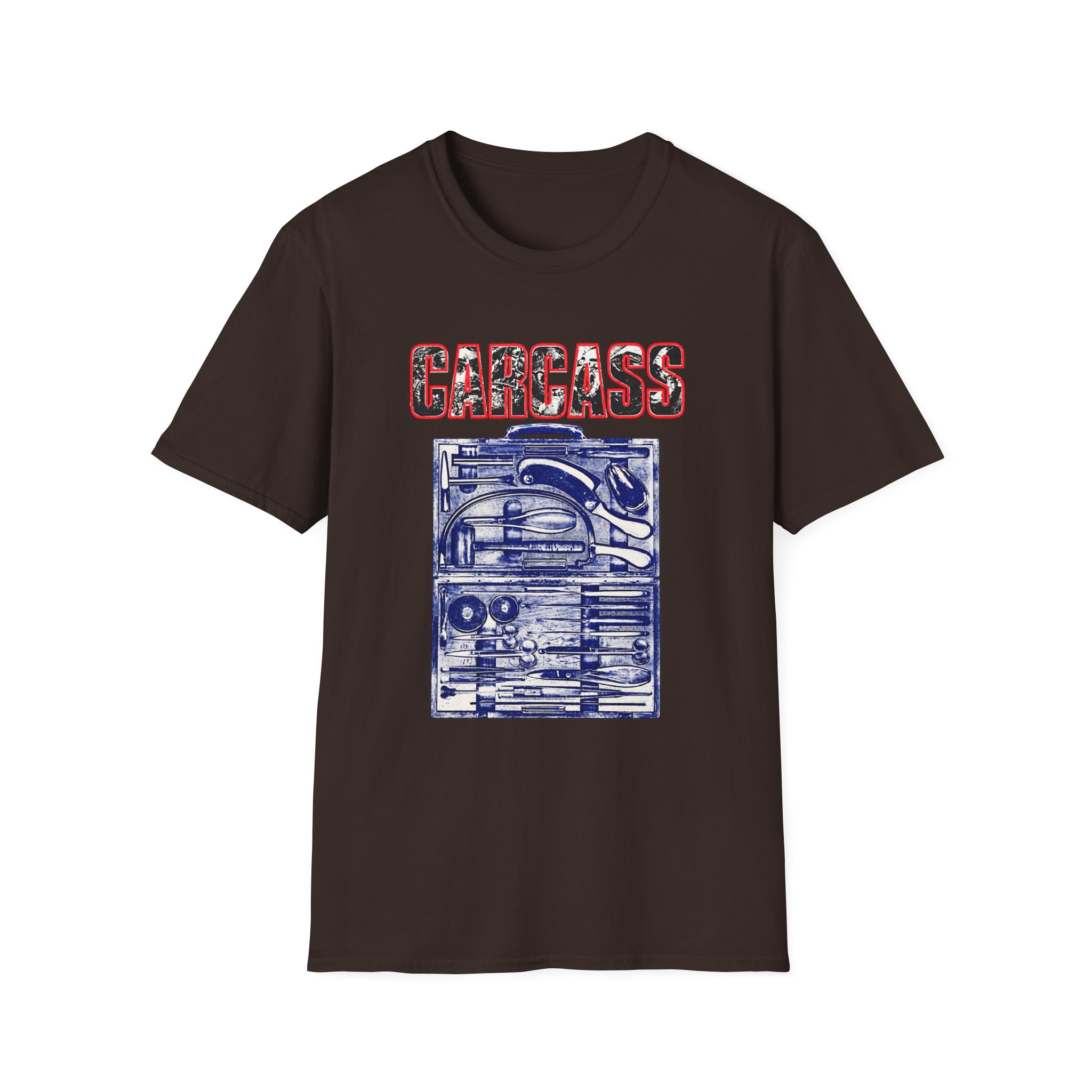 Carcass Certificate of Death Unisex Softstyle T-Shirt - Image 5