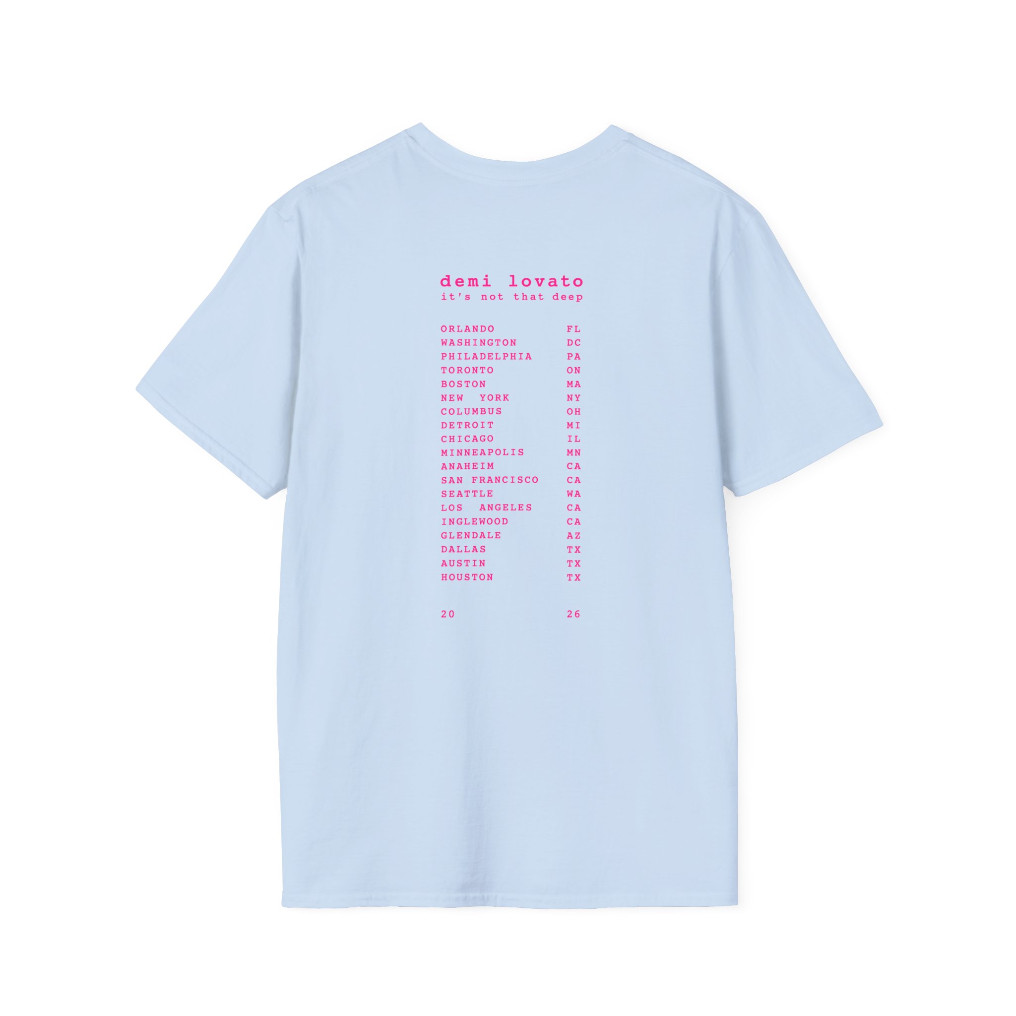 D L Unisex Softstyle T-Shirt - Image 12