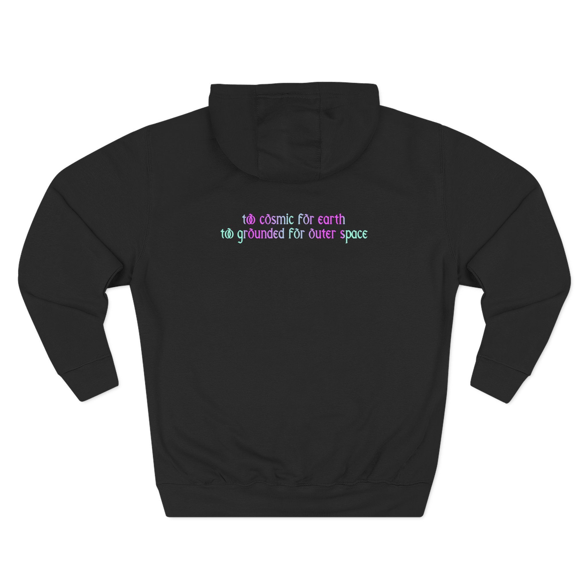 Lsdream Alien Moth Man Three-Panel Fleece Hoodie - Image 4