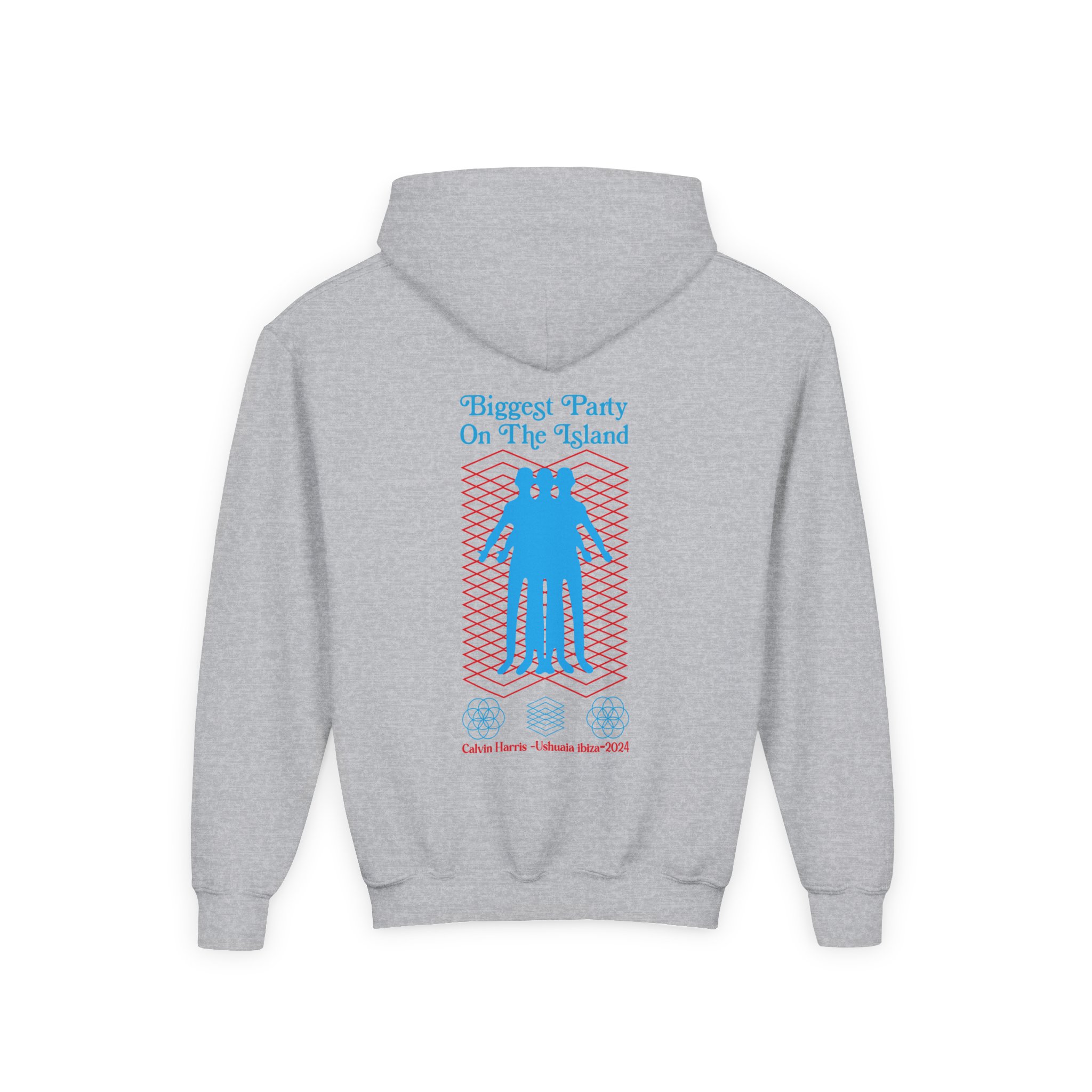 Youth Calvin Harris Ushuaia Higher Level Heavy Blend Hooded Sweatshirt - Image 6