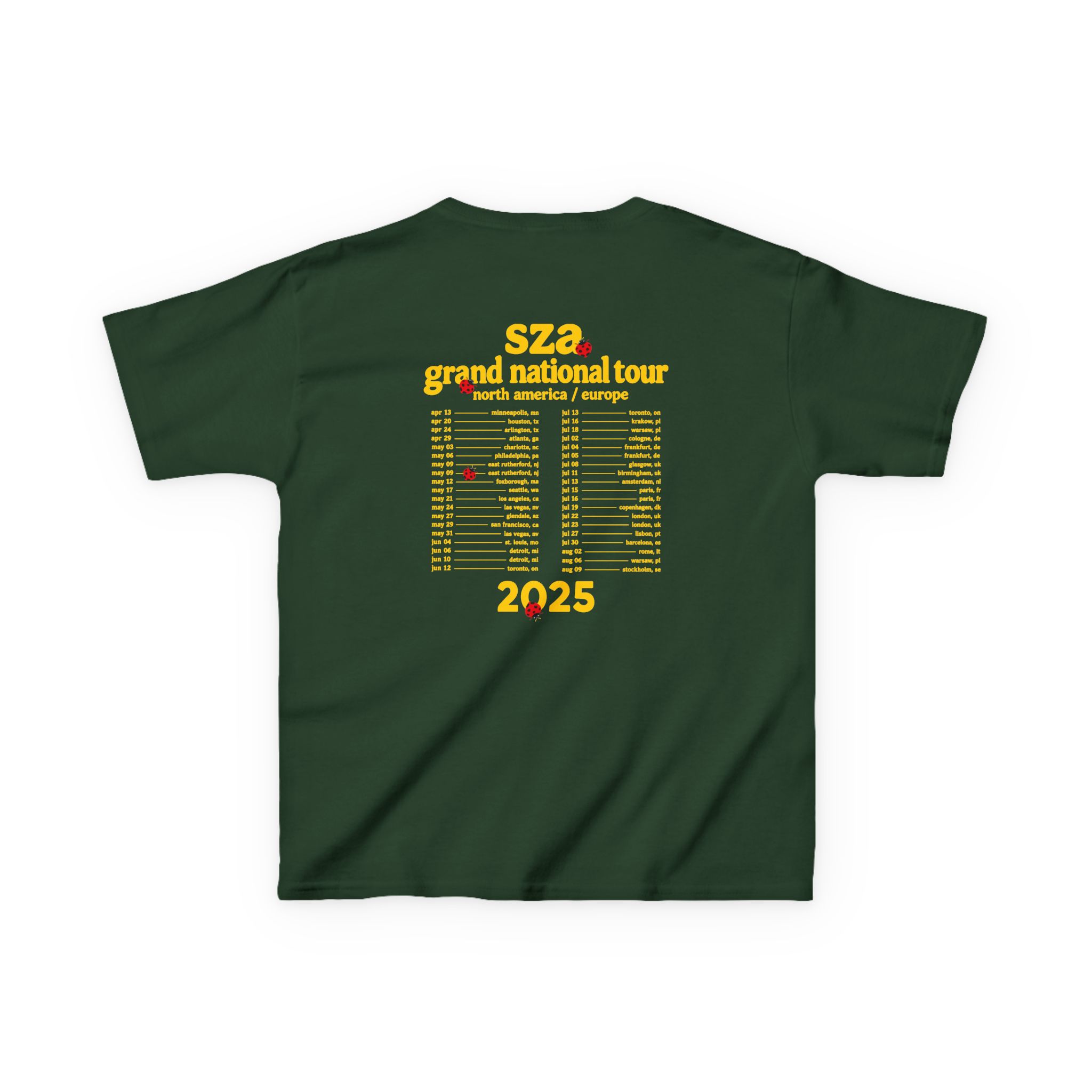 Sza Sos I Heart Sza Camo Kids Heavy Cotton™ Tee - Image 4