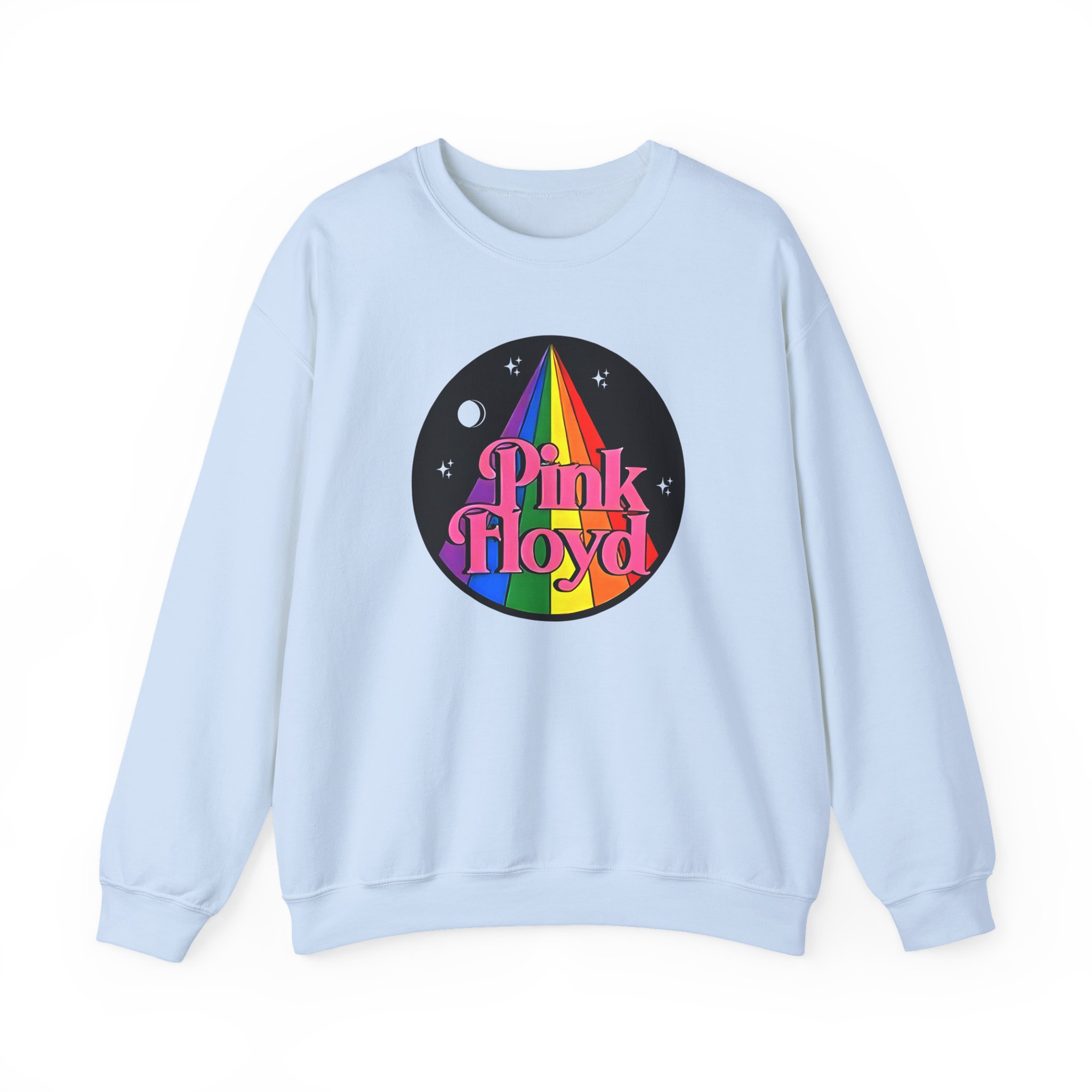 Pink Floyd Rainbow Unisex Heavy Blend™ Crewneck Sweatshirt - Image 9