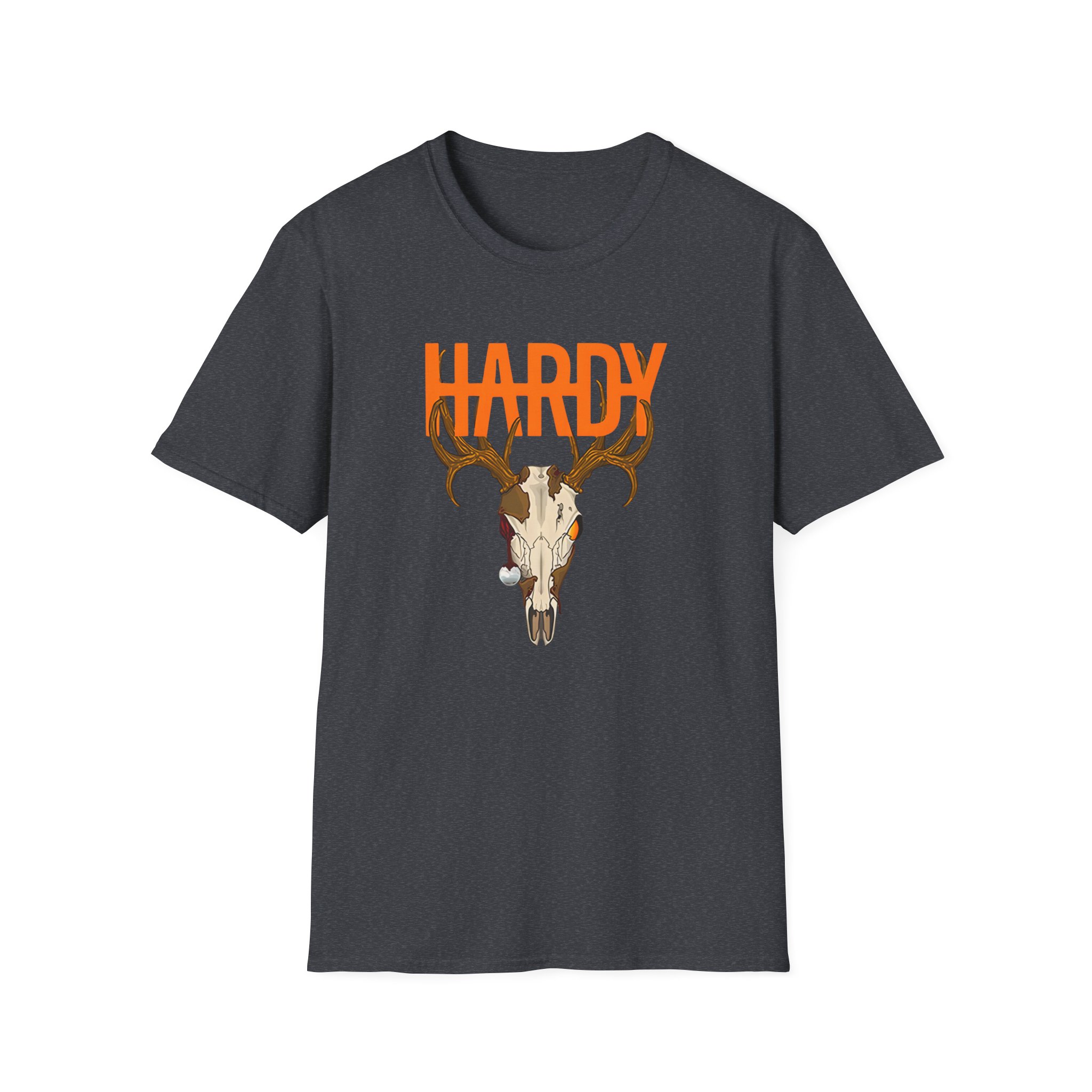 Hd Deer Skull Unisex Softstyle T-Shirt - Image 23